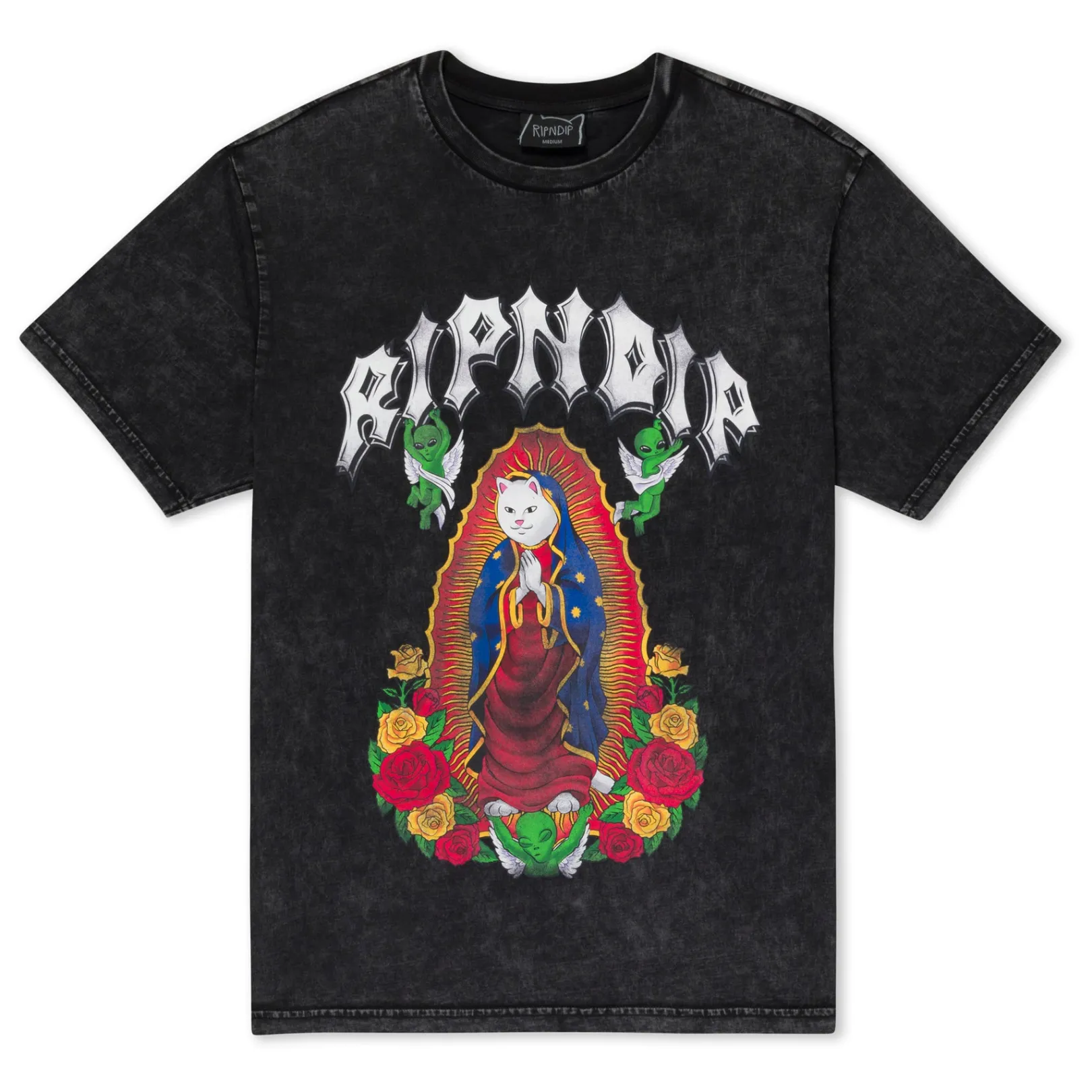 Mother Nerm Tee (Black Wash)<Ripndip Cheap