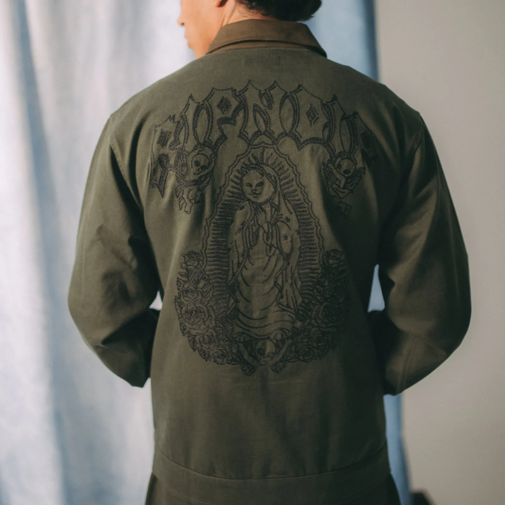 Mother Nerm Twill Work Jacket (Dark Olive)<Ripndip Online