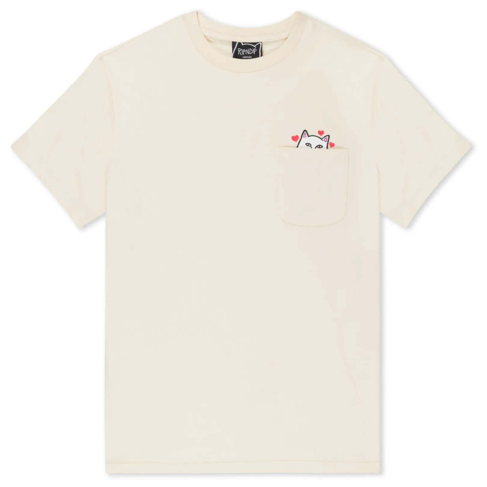 Nermal Loves Pocket Tee (Natural)<Ripndip Outlet