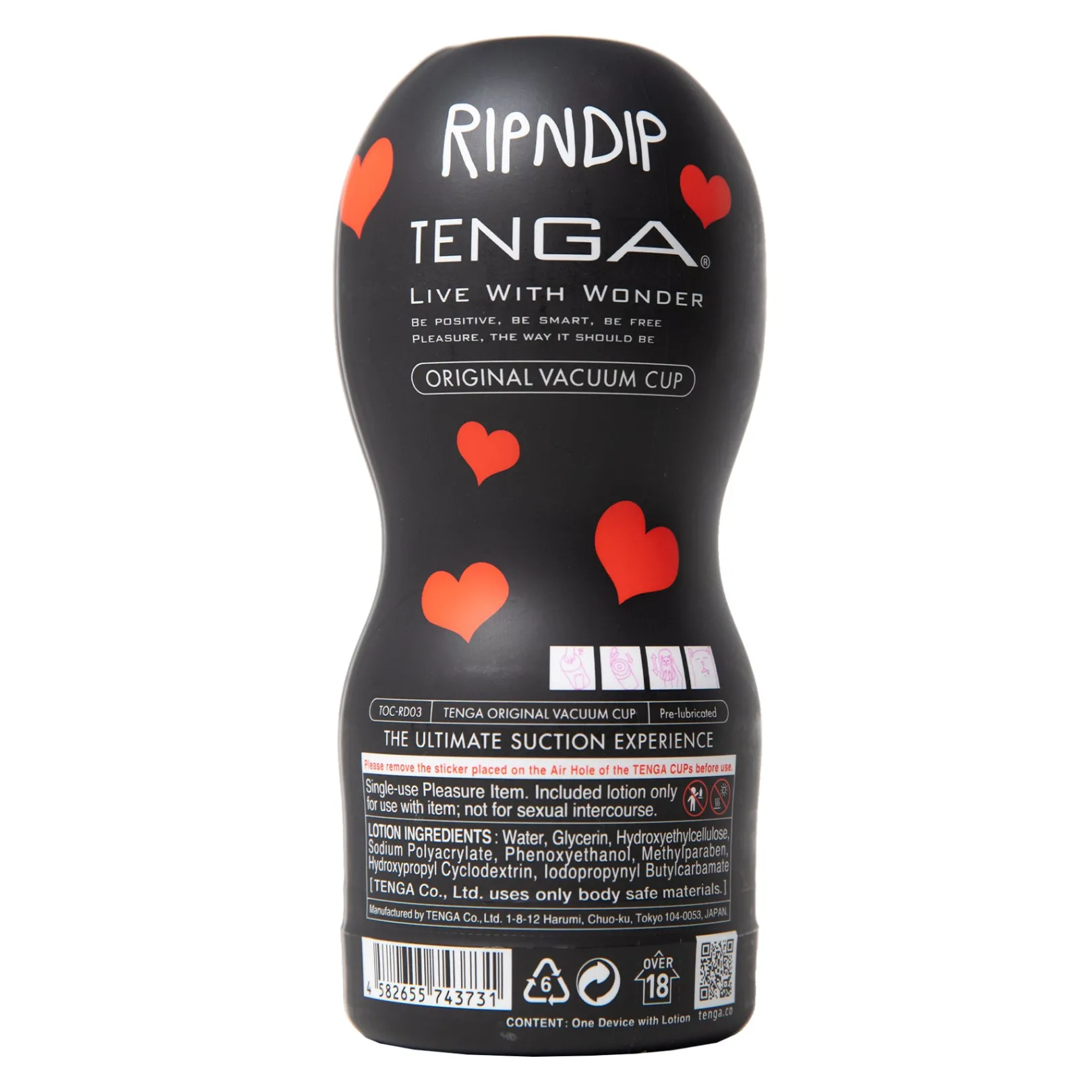 Nermal Loves Tenga (Black)<Ripndip Shop