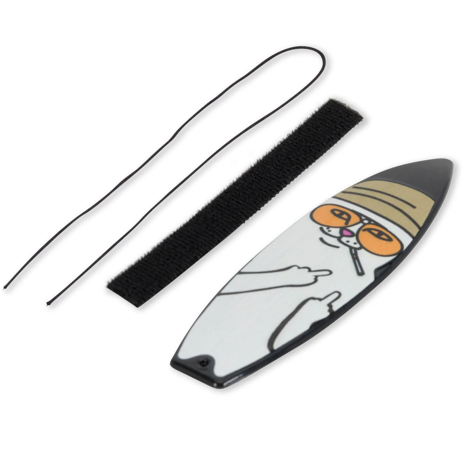 Nermal S Thompson Finger Surfboard (Black)<Ripndip Shop