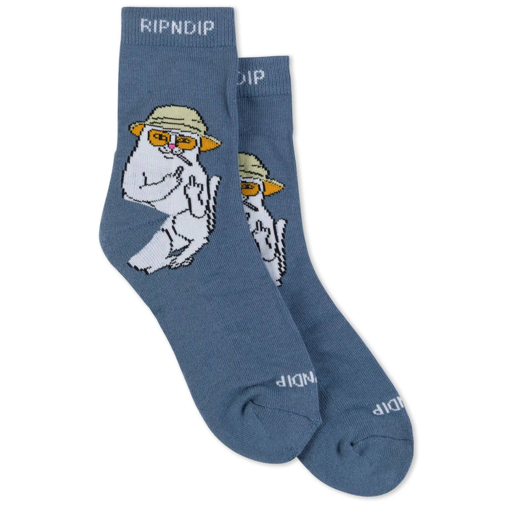 Nermal S Thompson Mid Socks (Dark Slate)<Ripndip Flash Sale