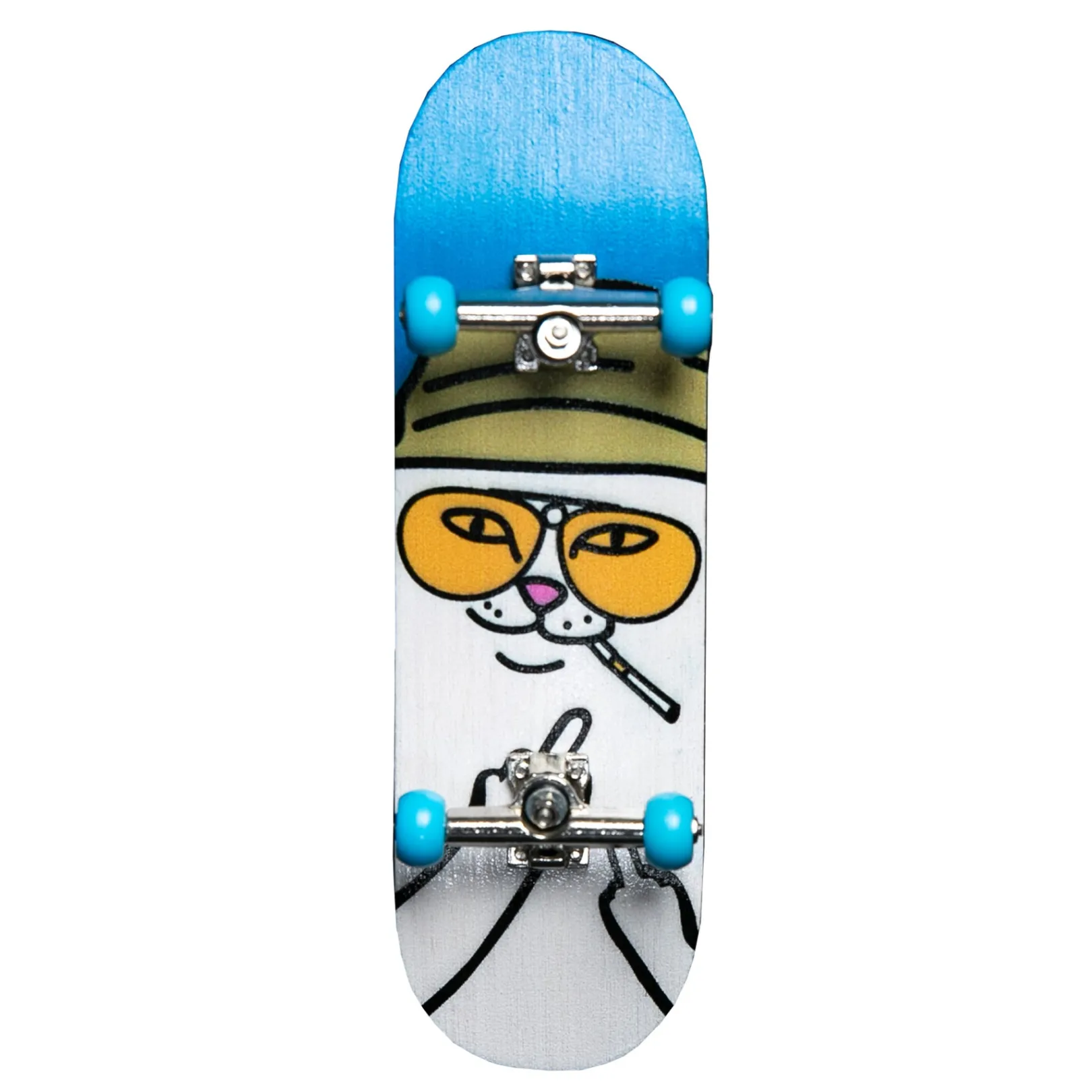 Nermal S Thompson Mini Skateboard (Blue)<Ripndip Online