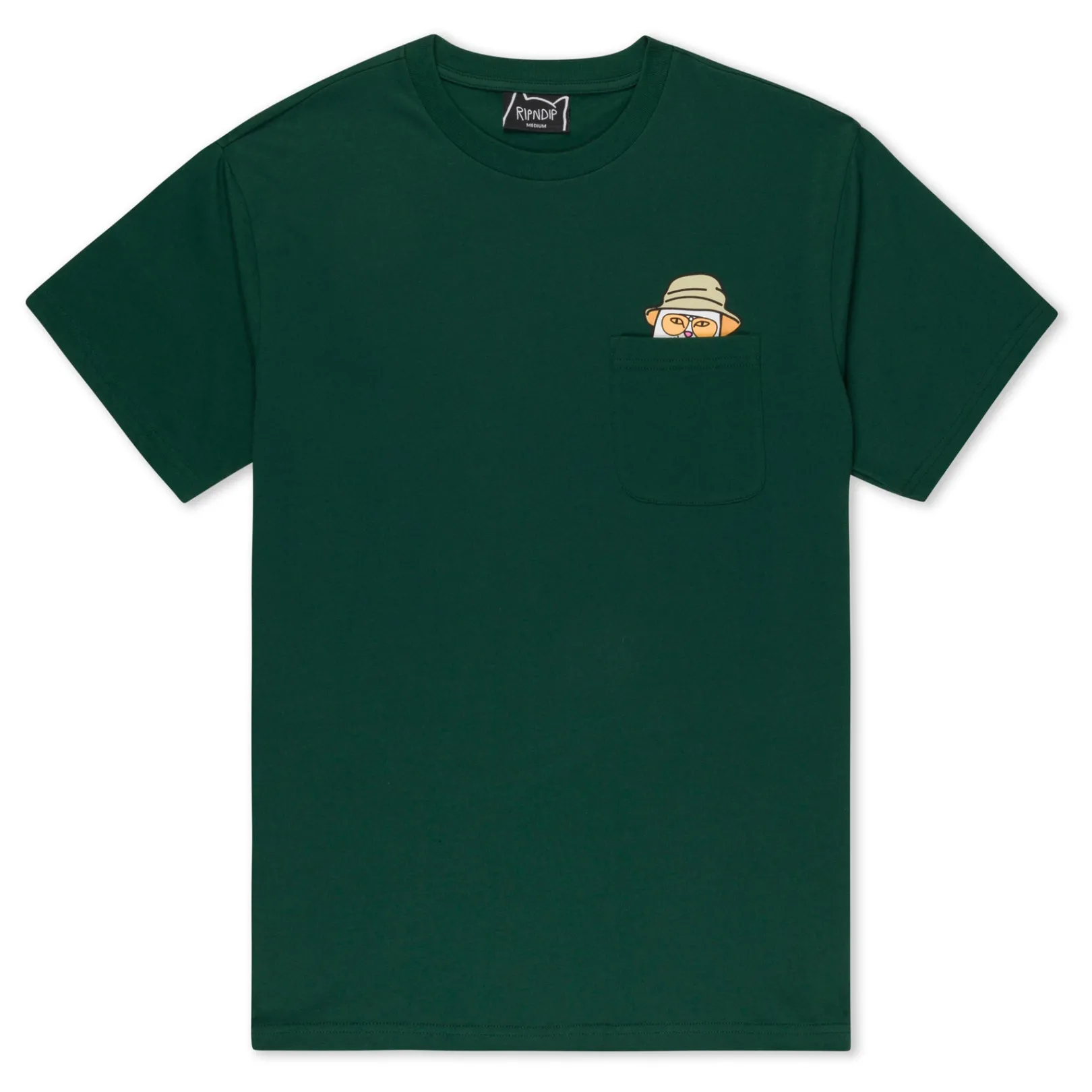 Nermal S Thompson Pocket Tee (Hunter Green)<Ripndip Outlet