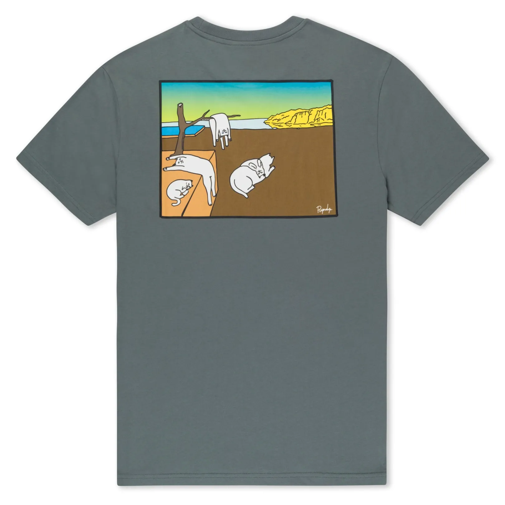 Nermali Tee (Charcoal)<Ripndip Cheap