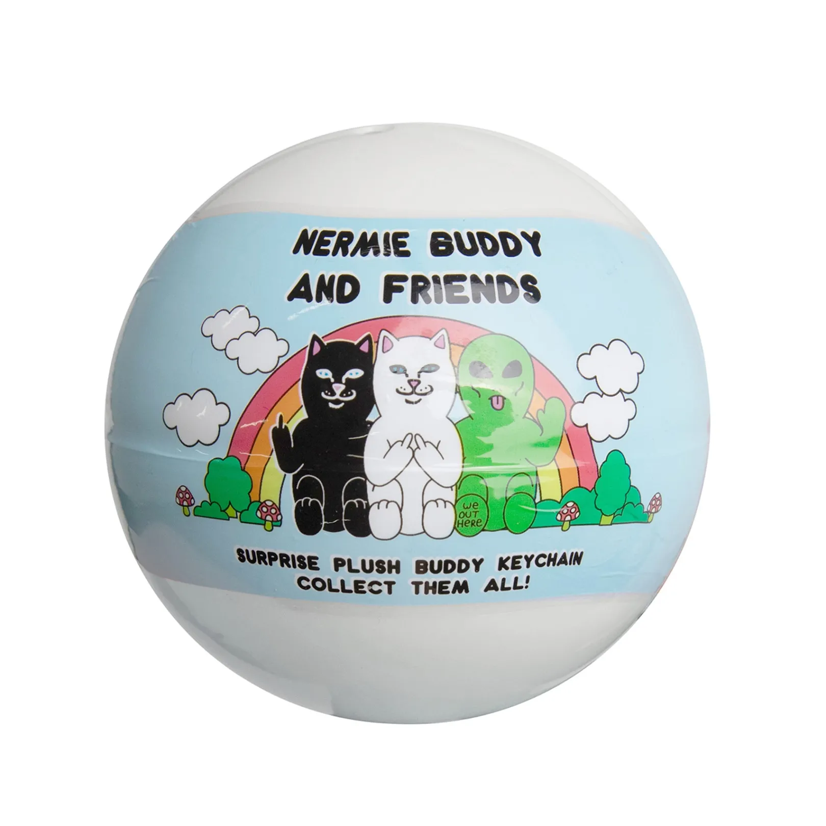 Nermie Buddy And Friends Plush Keychains (Multi)<Ripndip Outlet