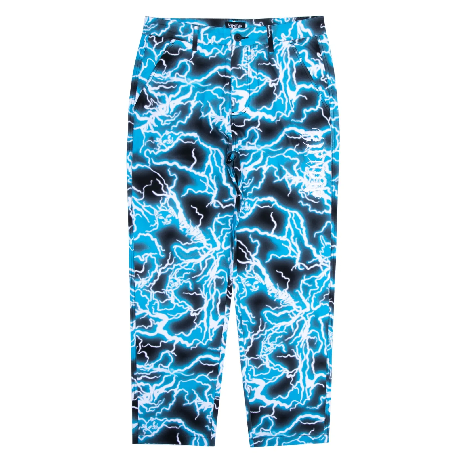 Nikola Twill Pants (Black/Blue)<Ripndip Store