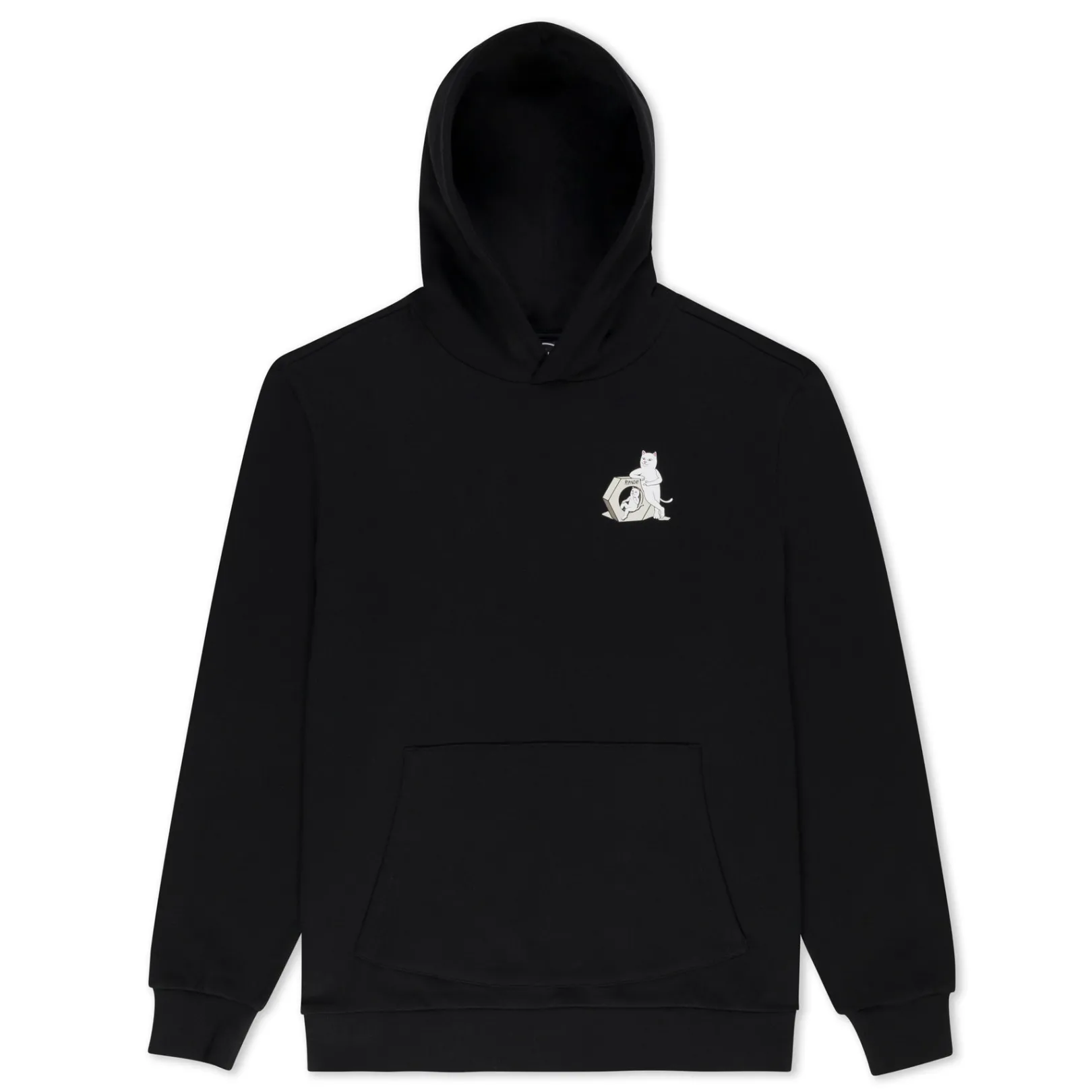 Nut Off Hoodie (Black)<Ripndip New