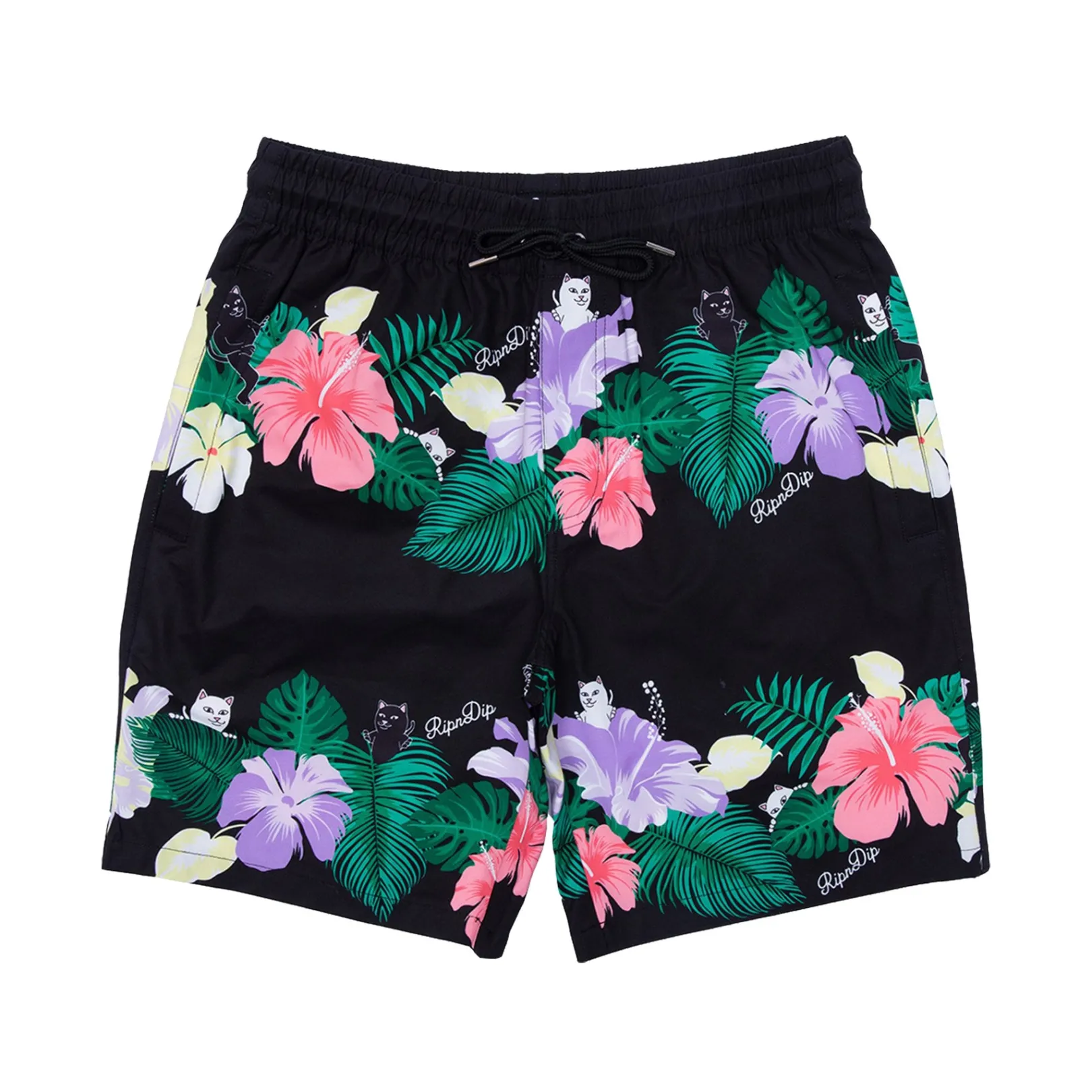 Pablo Swim Shorts (Black)<Ripndip Flash Sale