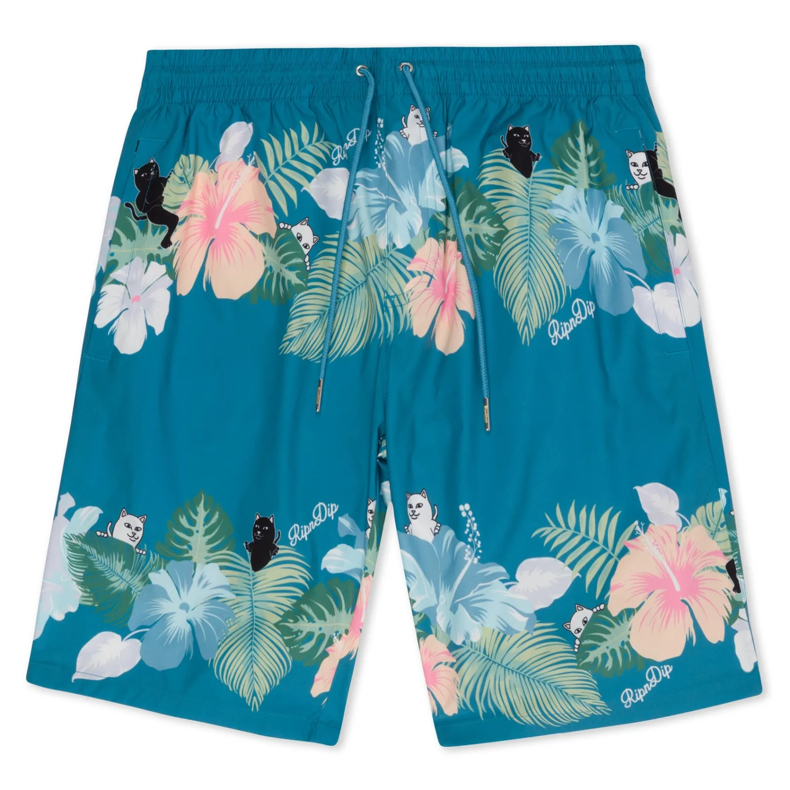 Pablo Swim Shorts (Misty Blue)<Ripndip Hot