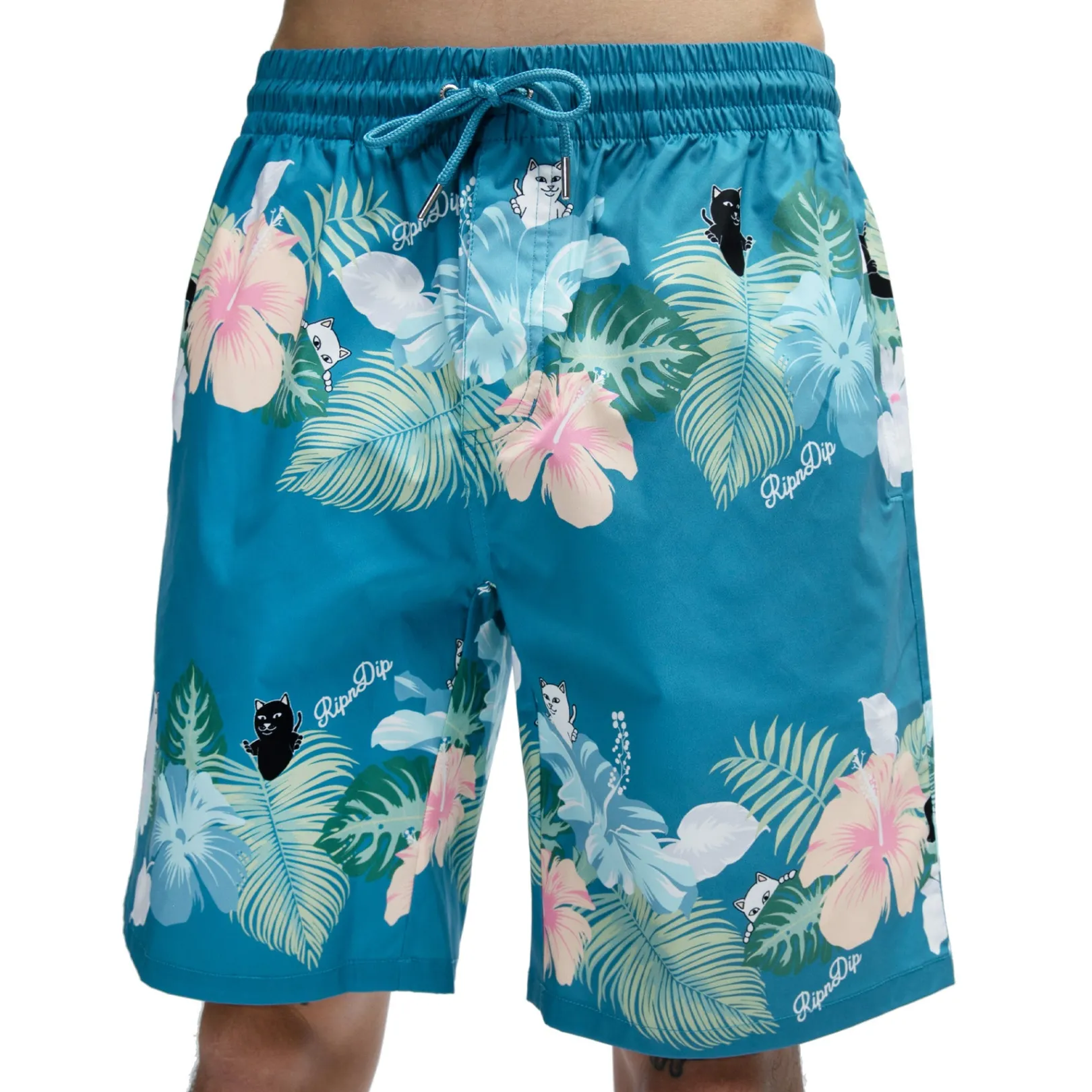 Pablo Swim Shorts (Misty Blue)<Ripndip Hot