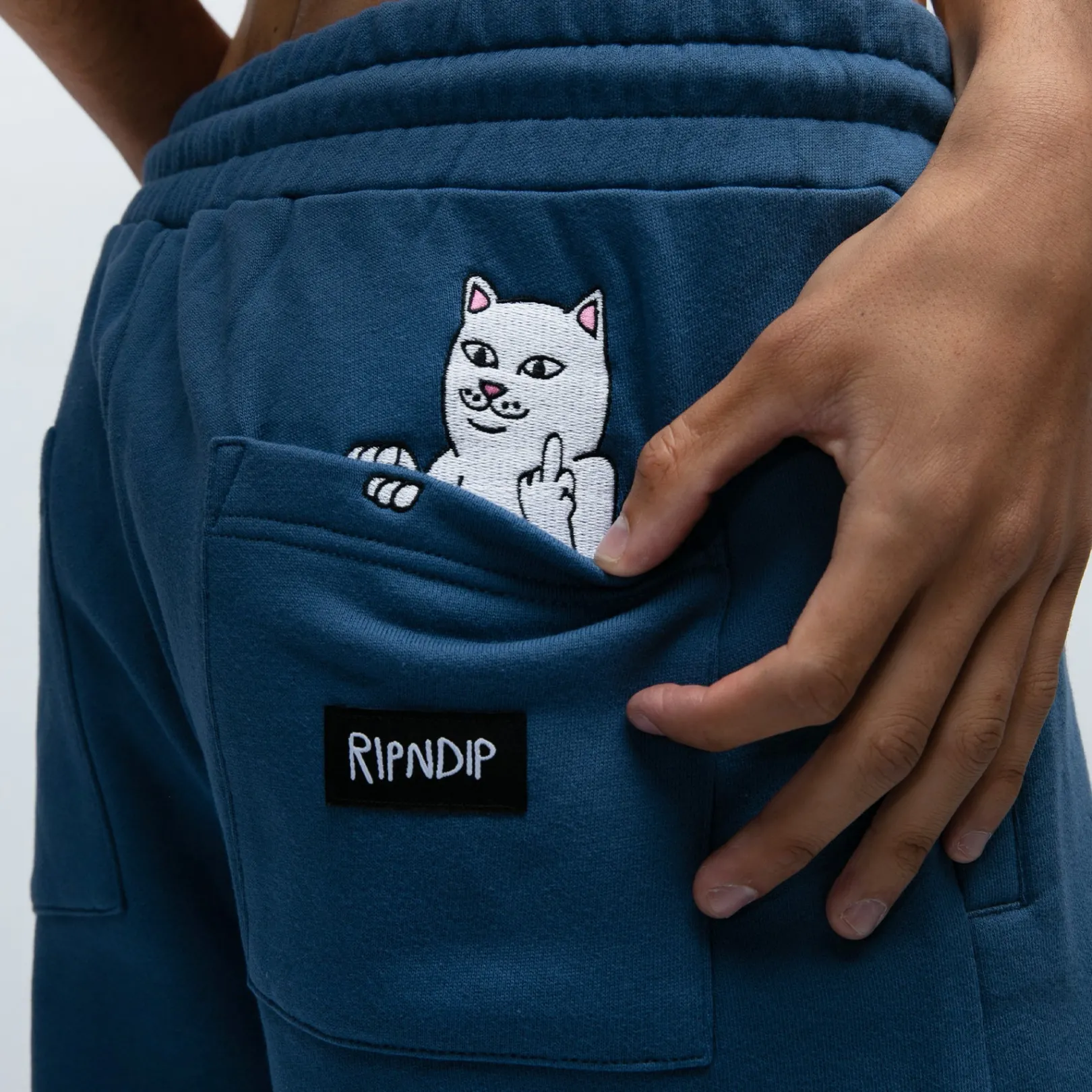 Peek A Nerm Sweatshorts (Pacific Blue)<Ripndip Cheap