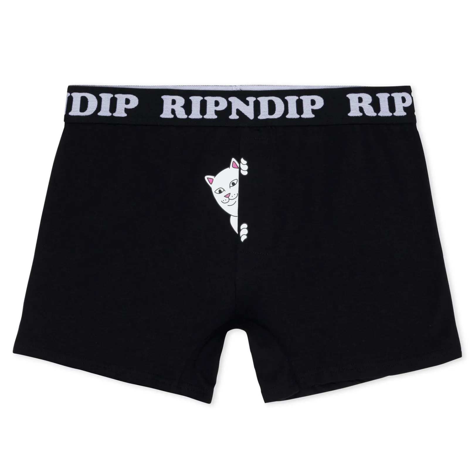 Peek A Nermal Boxers (Black)<Ripndip Online