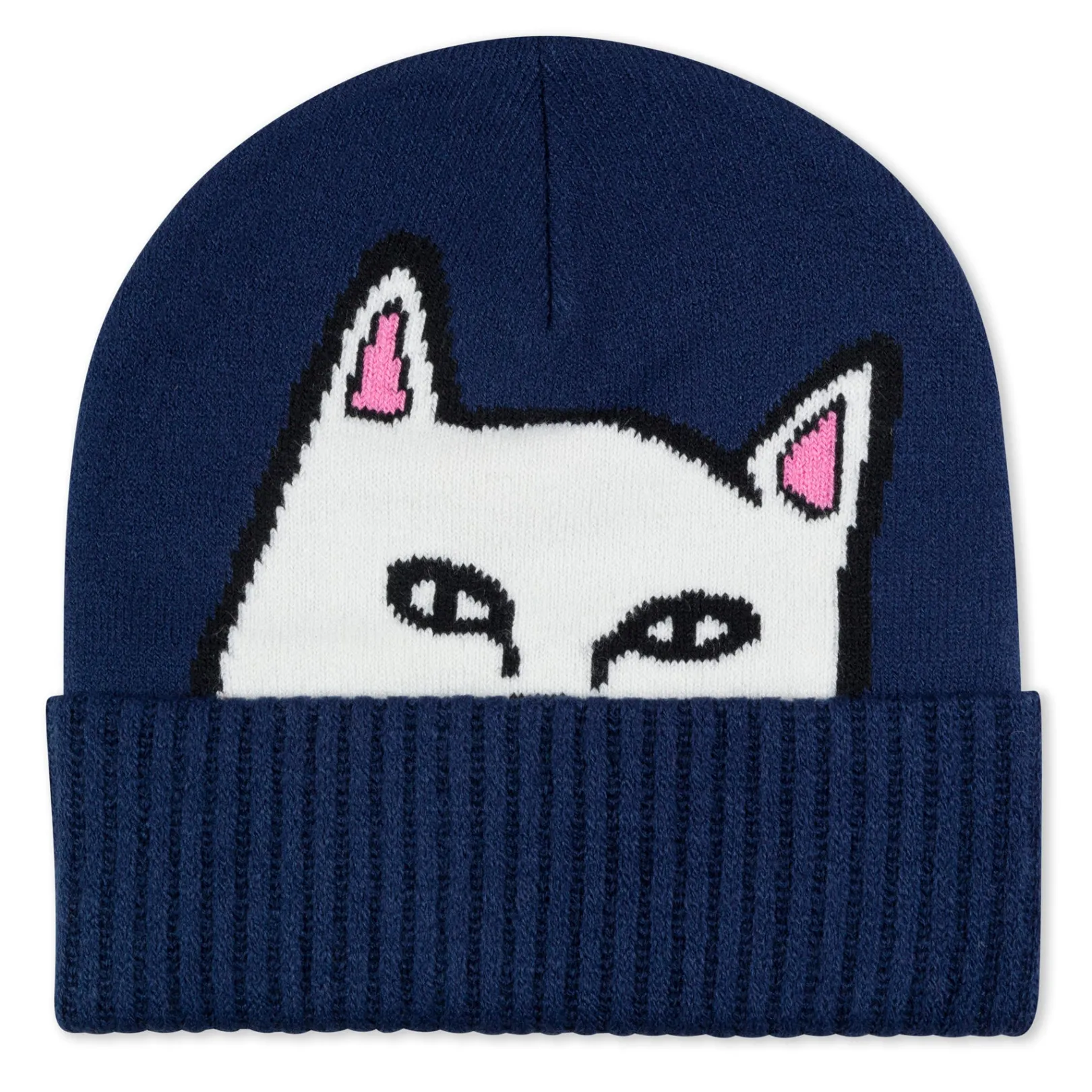 Peeking Nermal Beanie (Dark Slate)<Ripndip Flash Sale