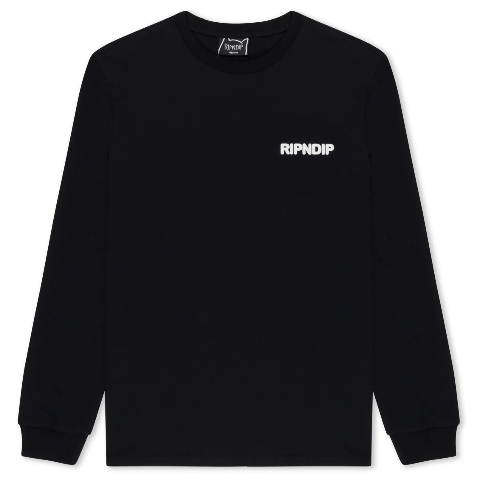 Pet Kitties Long Sleeve (Black)<Ripndip Shop