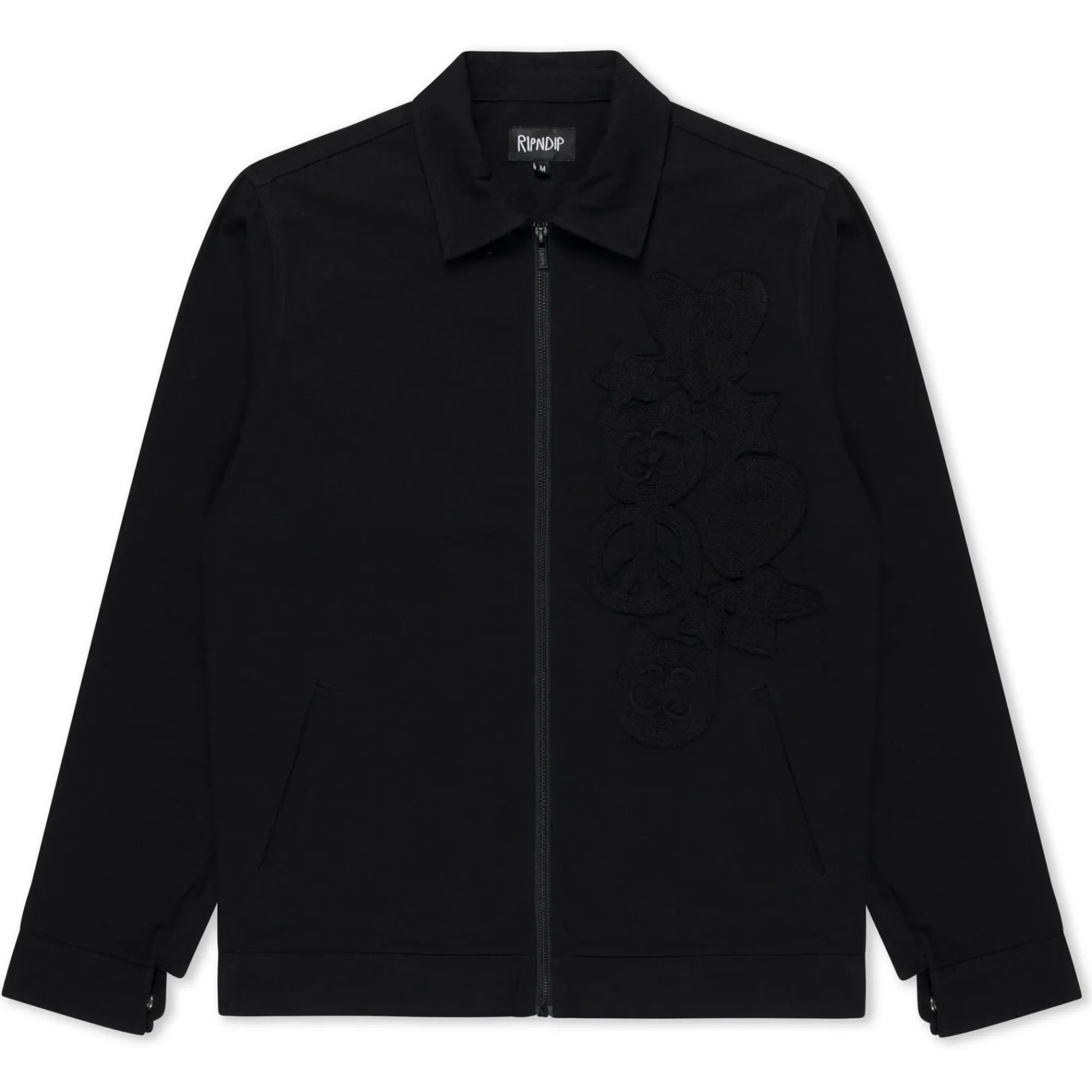 Playdate Workman Jacket (Black)<Ripndip New