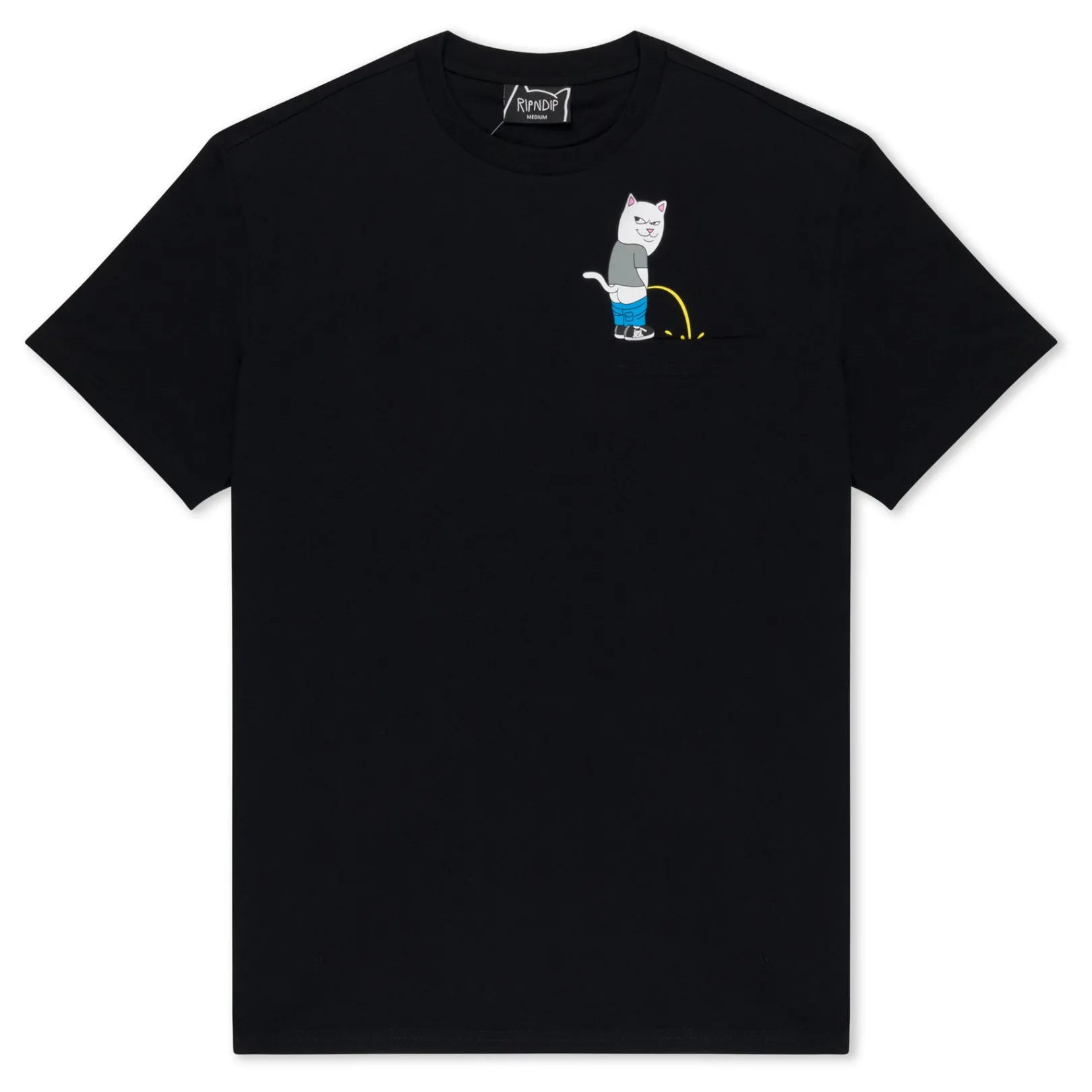 Potty Pocket Tee (Black)<Ripndip Cheap