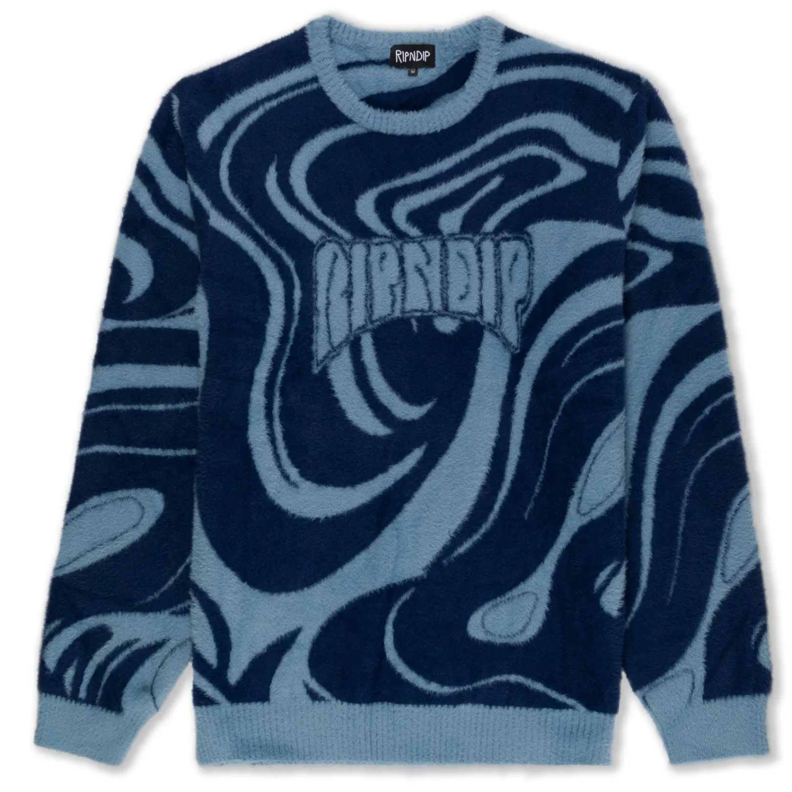 Psychedelic Mohair Knit Sweater (Dark Slate)<Ripndip Outlet