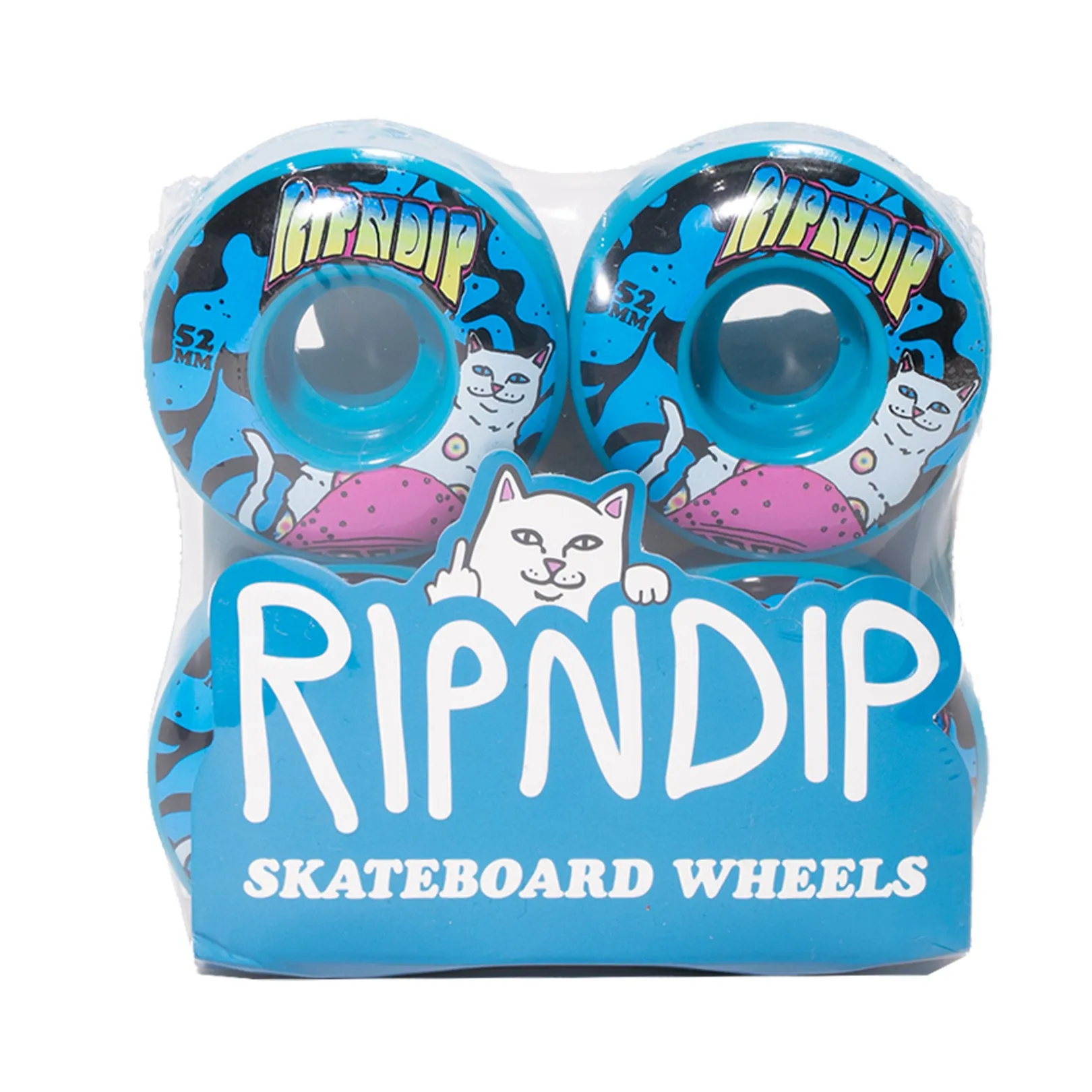 Psychedelic Skate Wheels (Blue)<Ripndip Sale