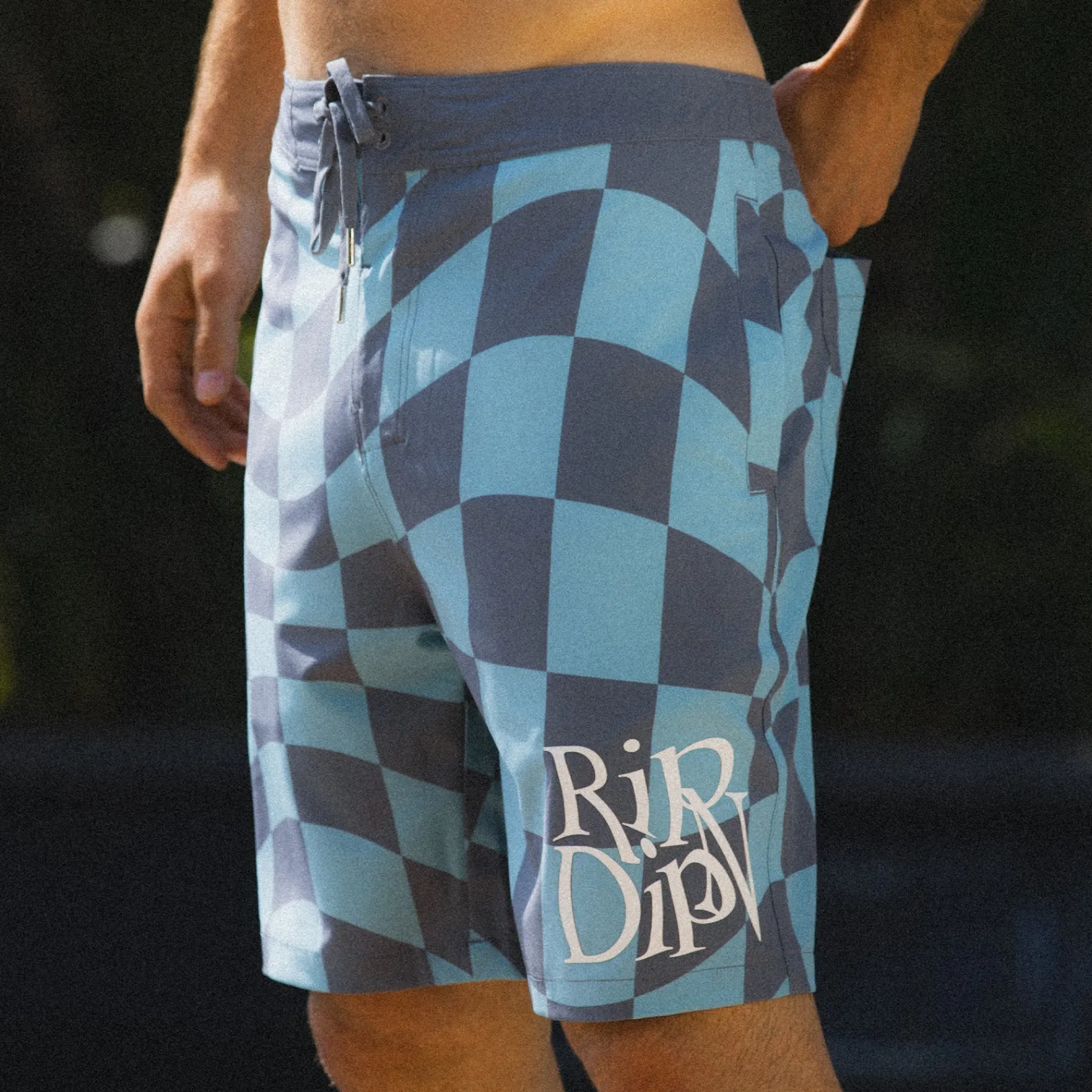 Quantum Groove Swim Shorts (Slate)<Ripndip Sale