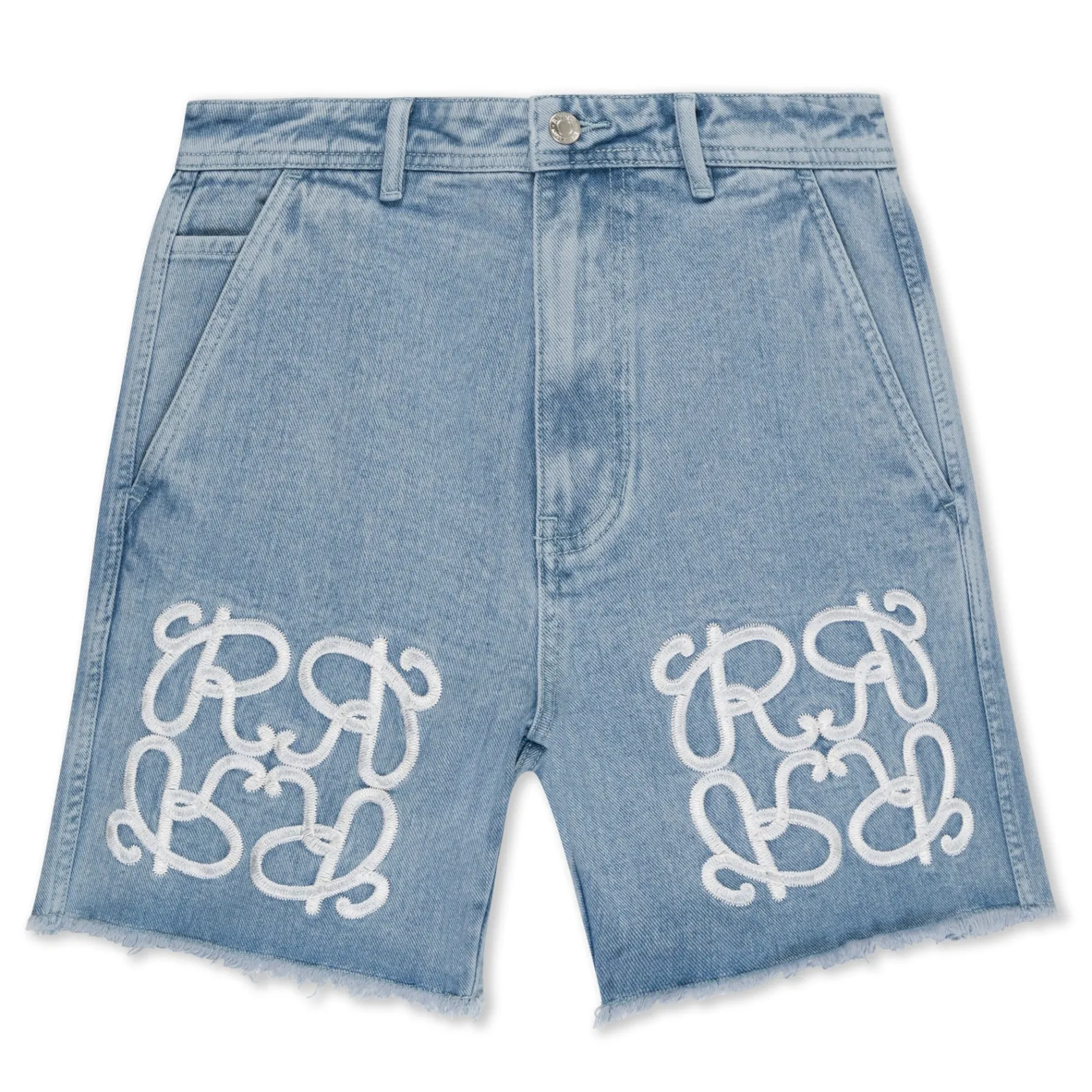 Ranagram Denim Shorts (Medium Wash)<Ripndip Best Sale