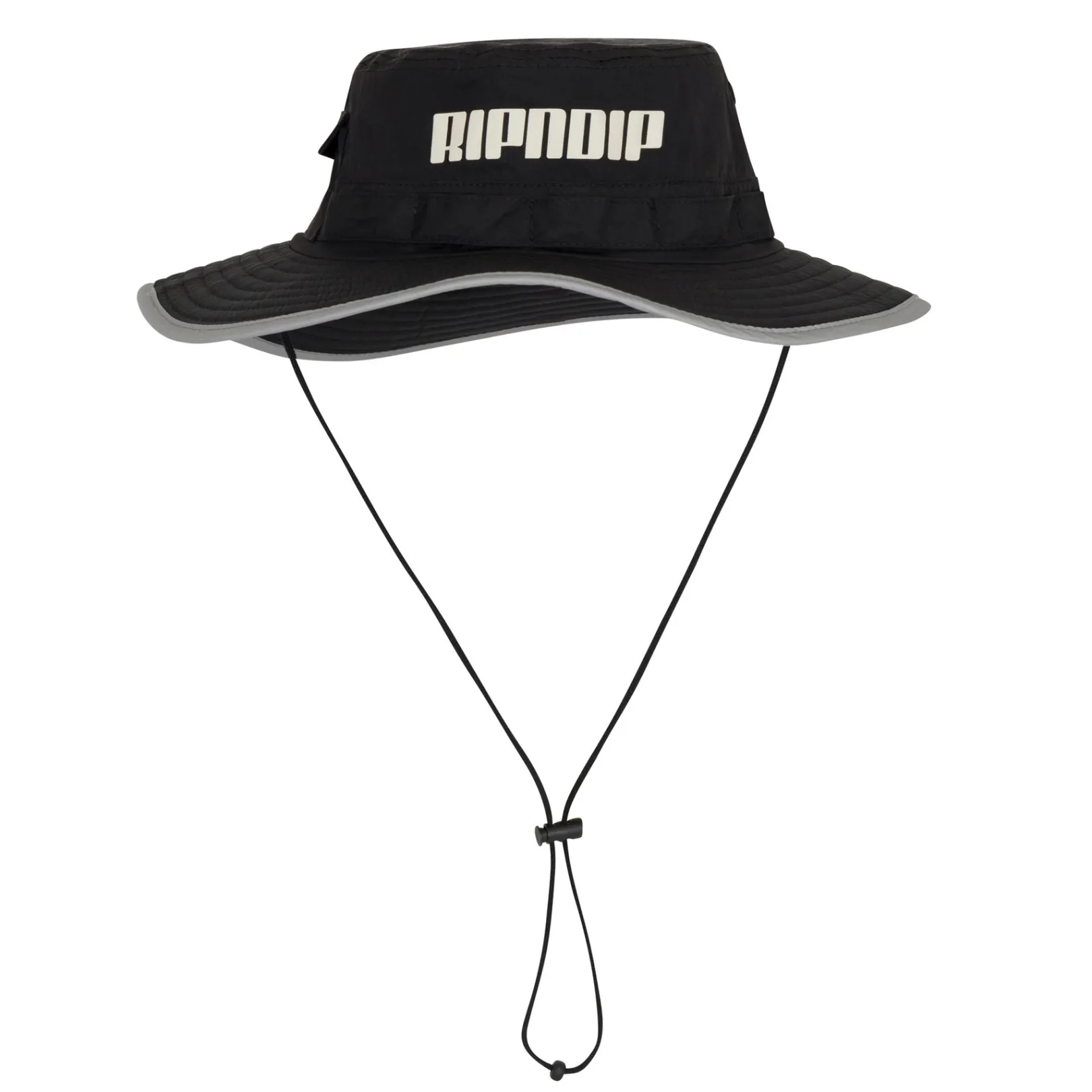 FC Boonie Hat (Black/Light Blue)<Ripndip New