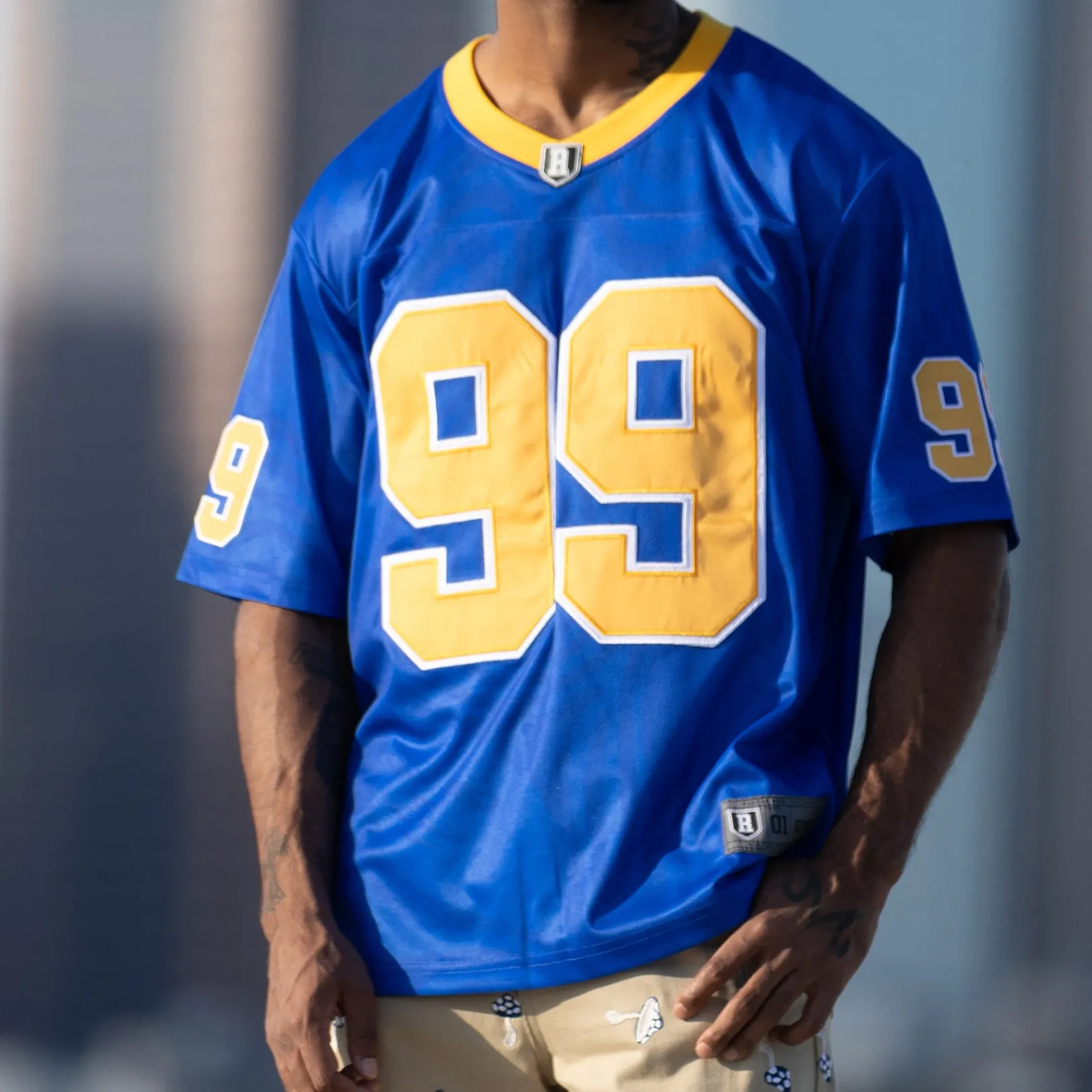 LA Football Jersey (Blue)<Ripndip New