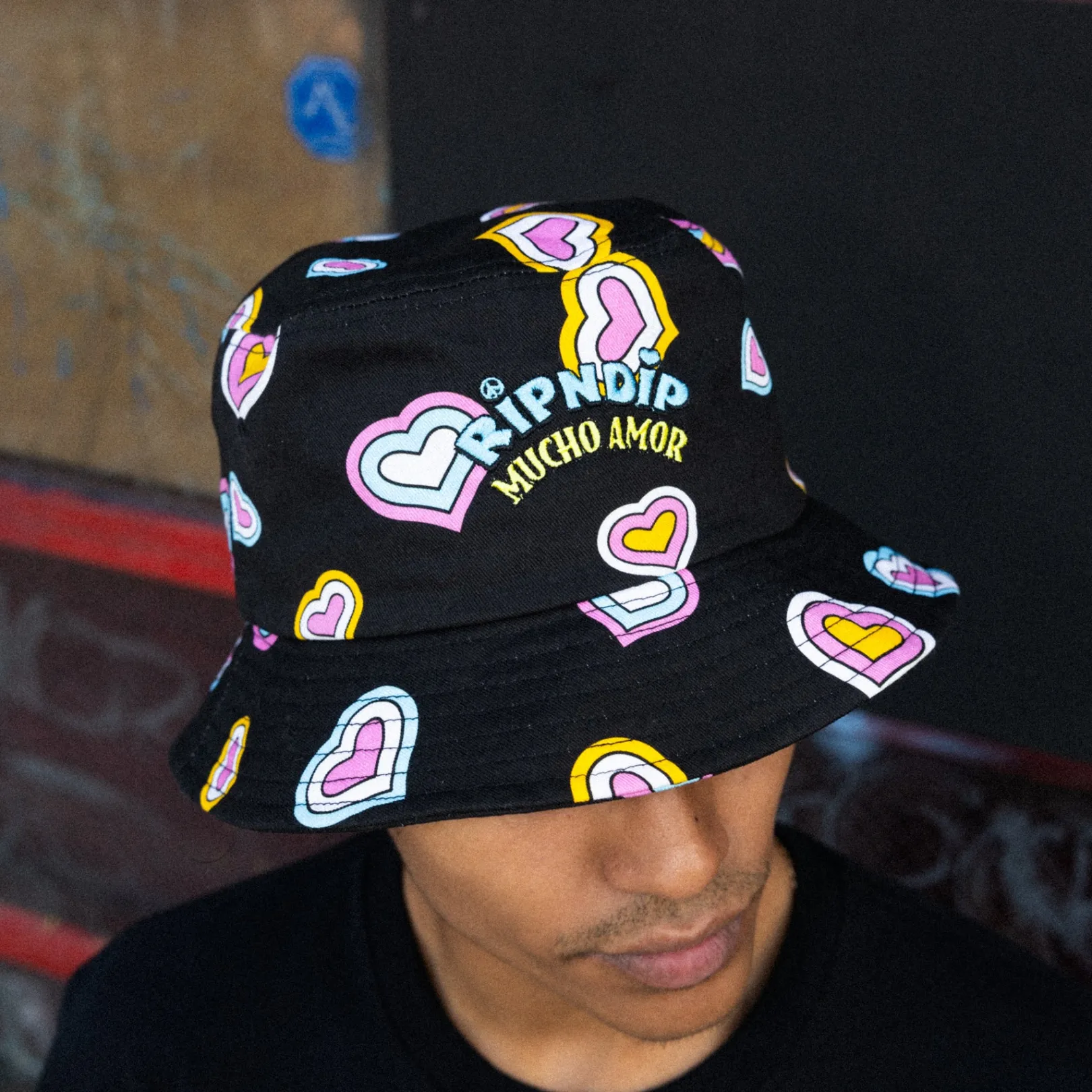 Mucho Bucket Hat (Black)<Ripndip Clearance