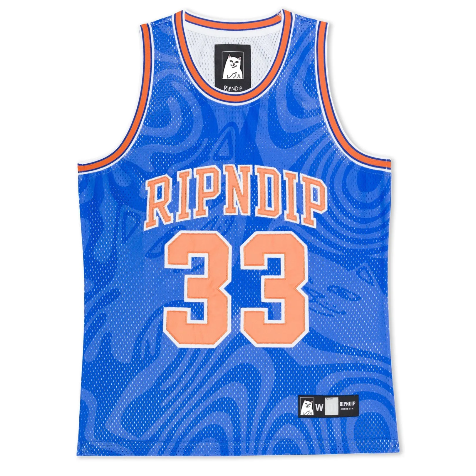 NY Basketball Jersey (Blue)<Ripndip Outlet