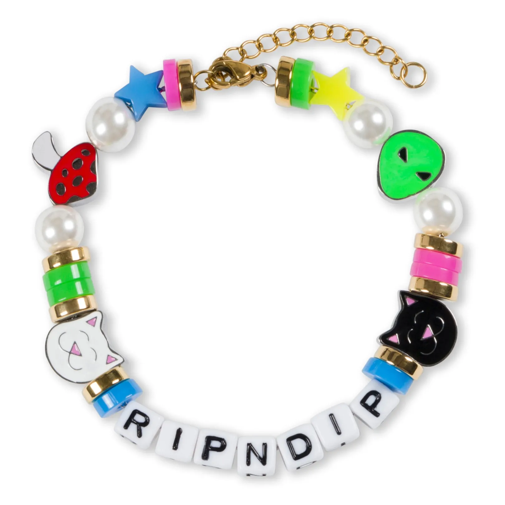 Plur Beaded Bracelet (Multi)<Ripndip Cheap