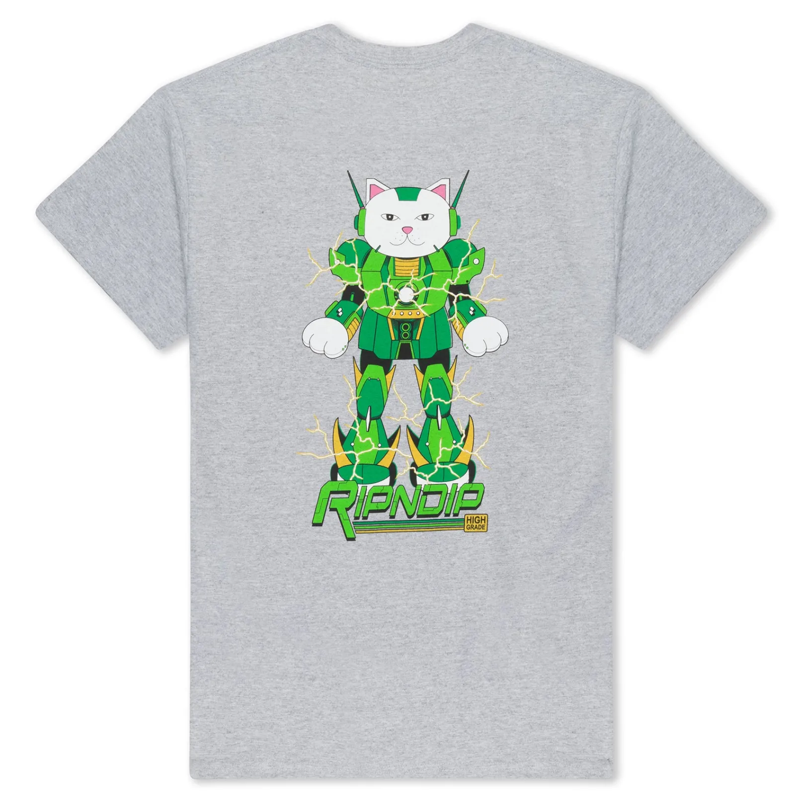 x Naggiven Nermbot Tee (Ash Heather)<Ripndip Store