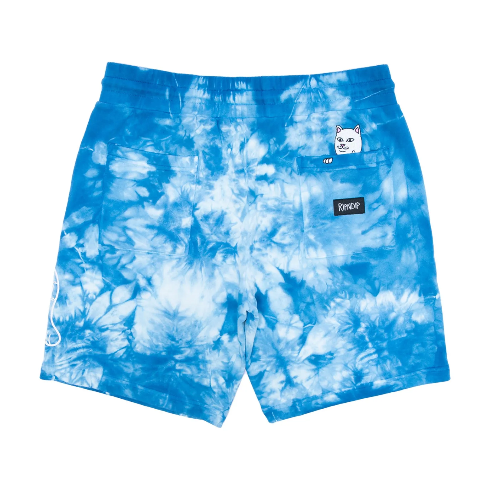 Ripntail Sweatshorts (Blue Acid Wash)<Ripndip Hot