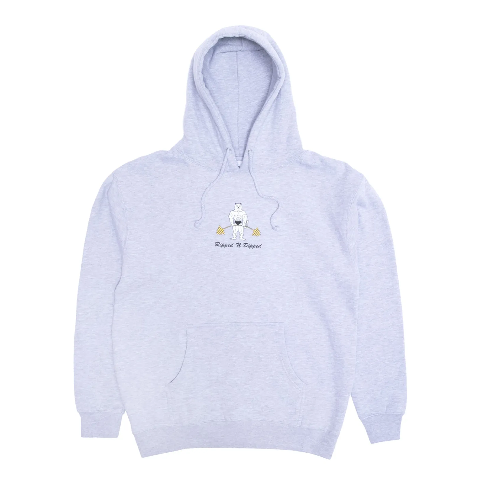 Ripped n Dipped Hoodie (Ash Heather)<Ripndip Hot