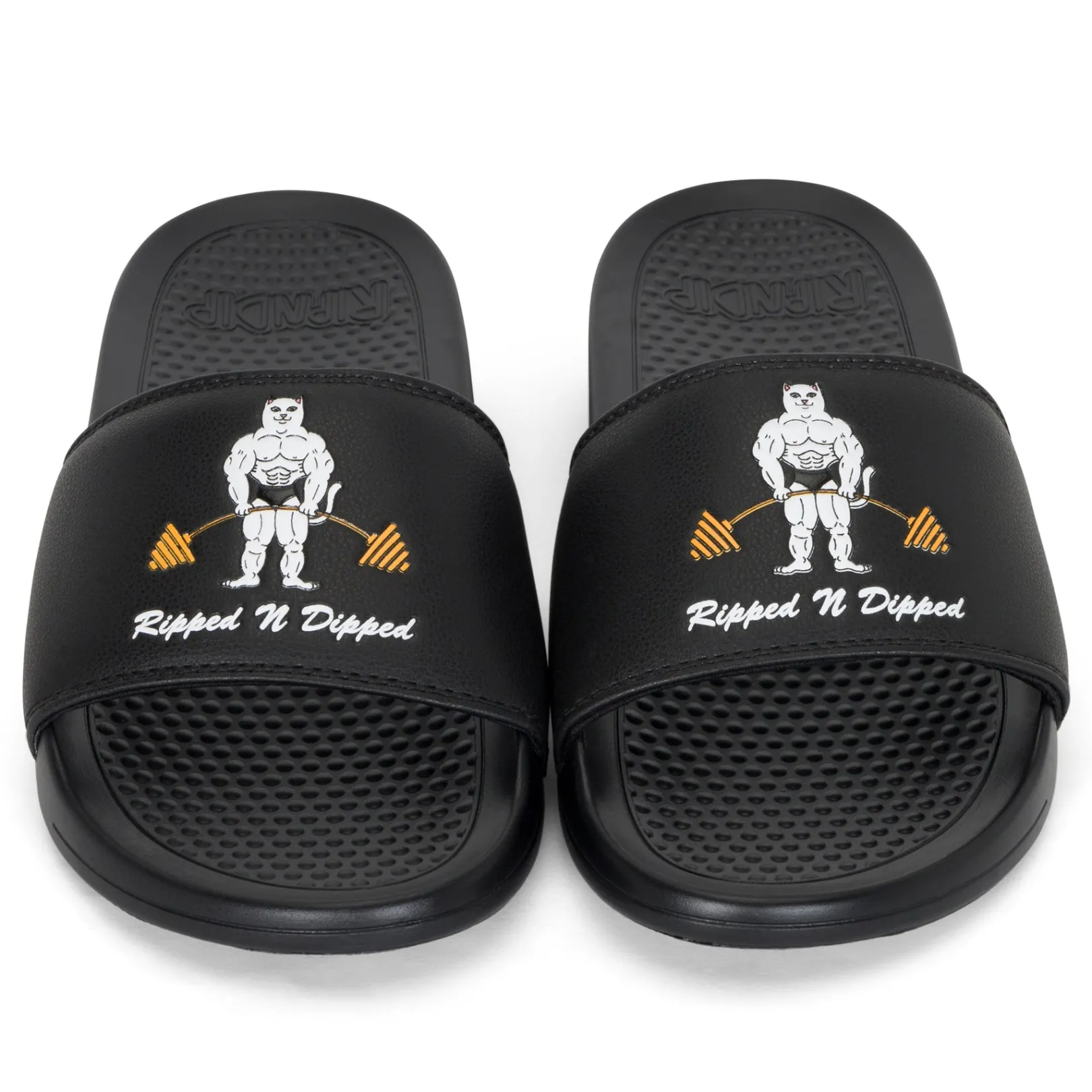 Ripped N Dipped Slides (Black)<Ripndip Clearance