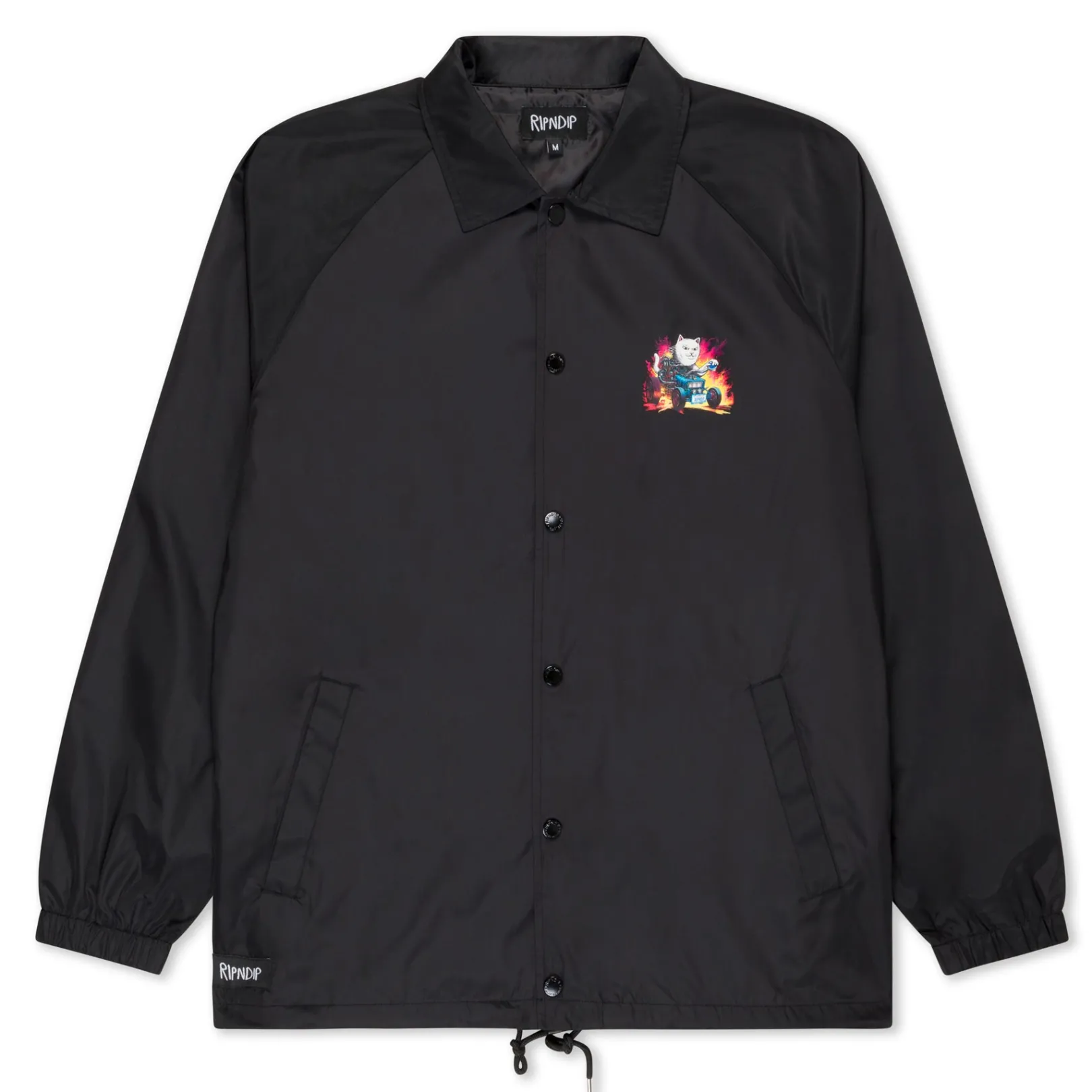 Risky Business Coaches Jacket (Black)<Ripndip Hot