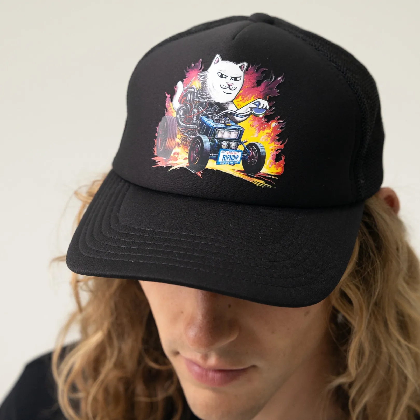 Risky Business Trucker Hat (Black)<Ripndip Discount