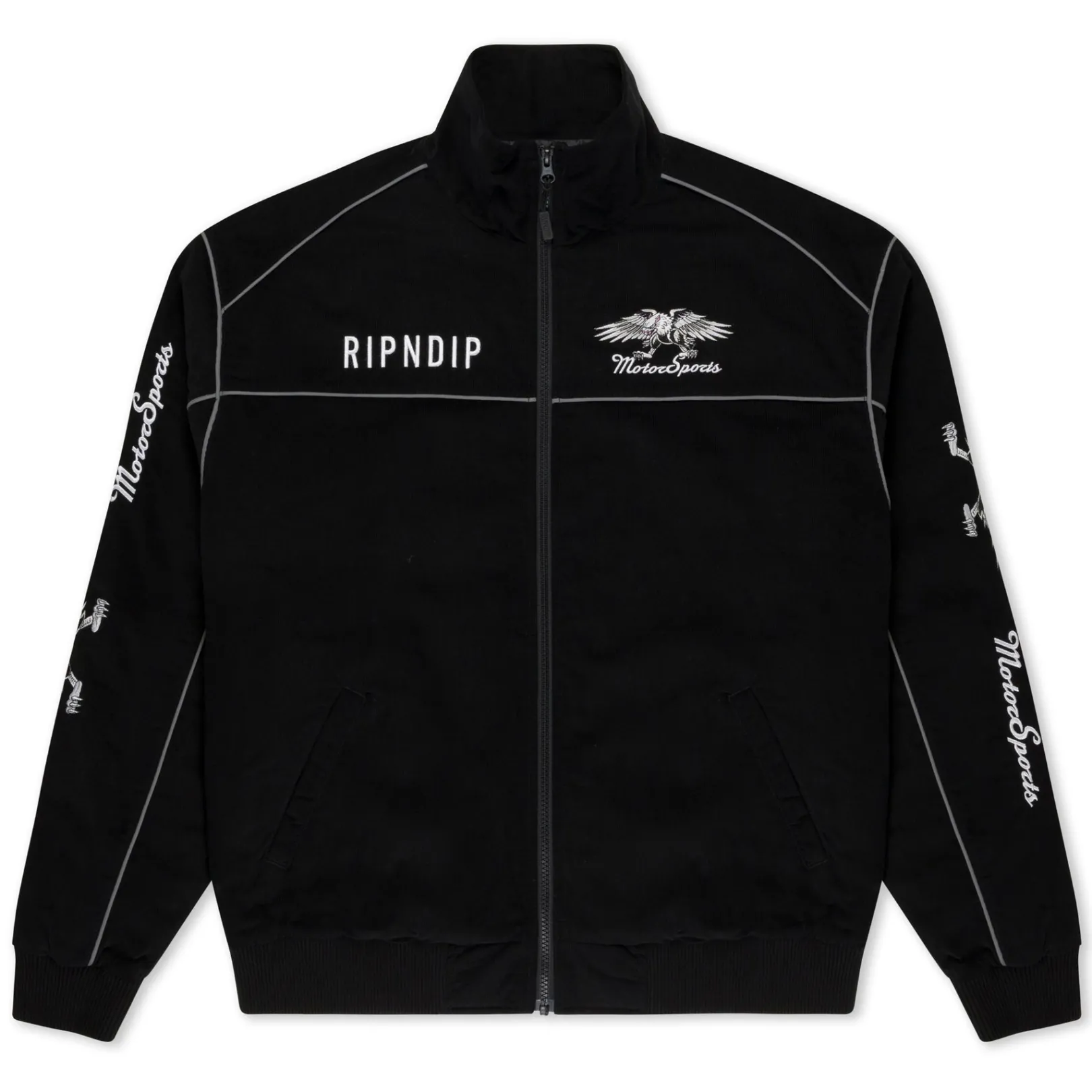 RND Motorsports Jacket (Black)<Ripndip Sale