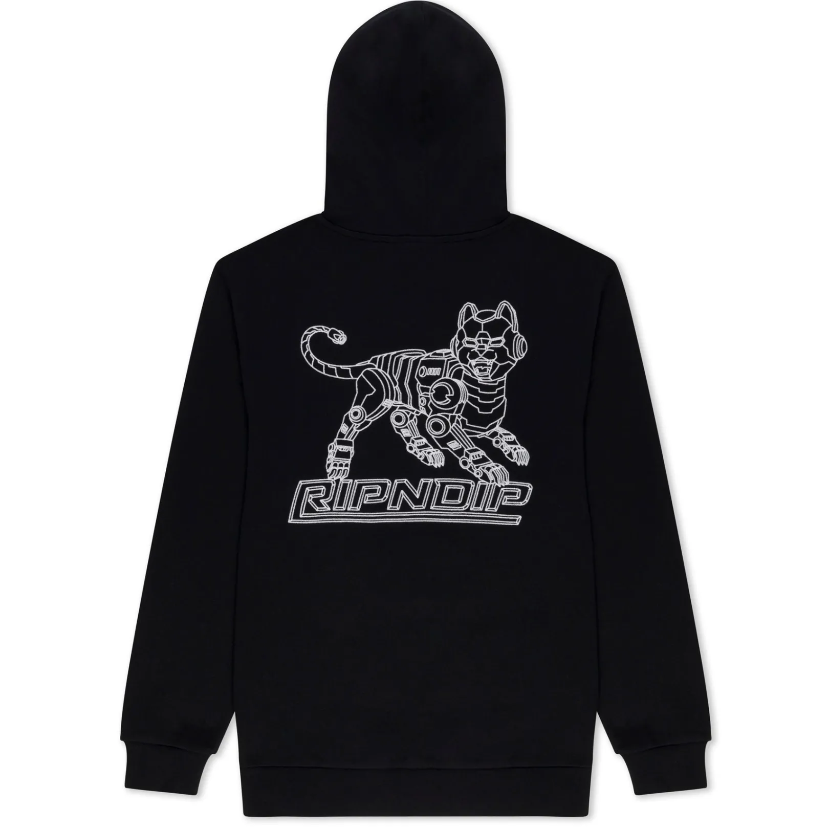 Robo Nerm Hoodie (Black)<Ripndip Best