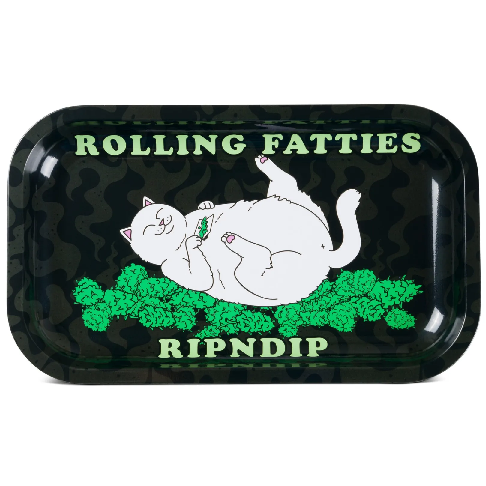 Rolling Fatties Rolling Tray (Black)<Ripndip Cheap