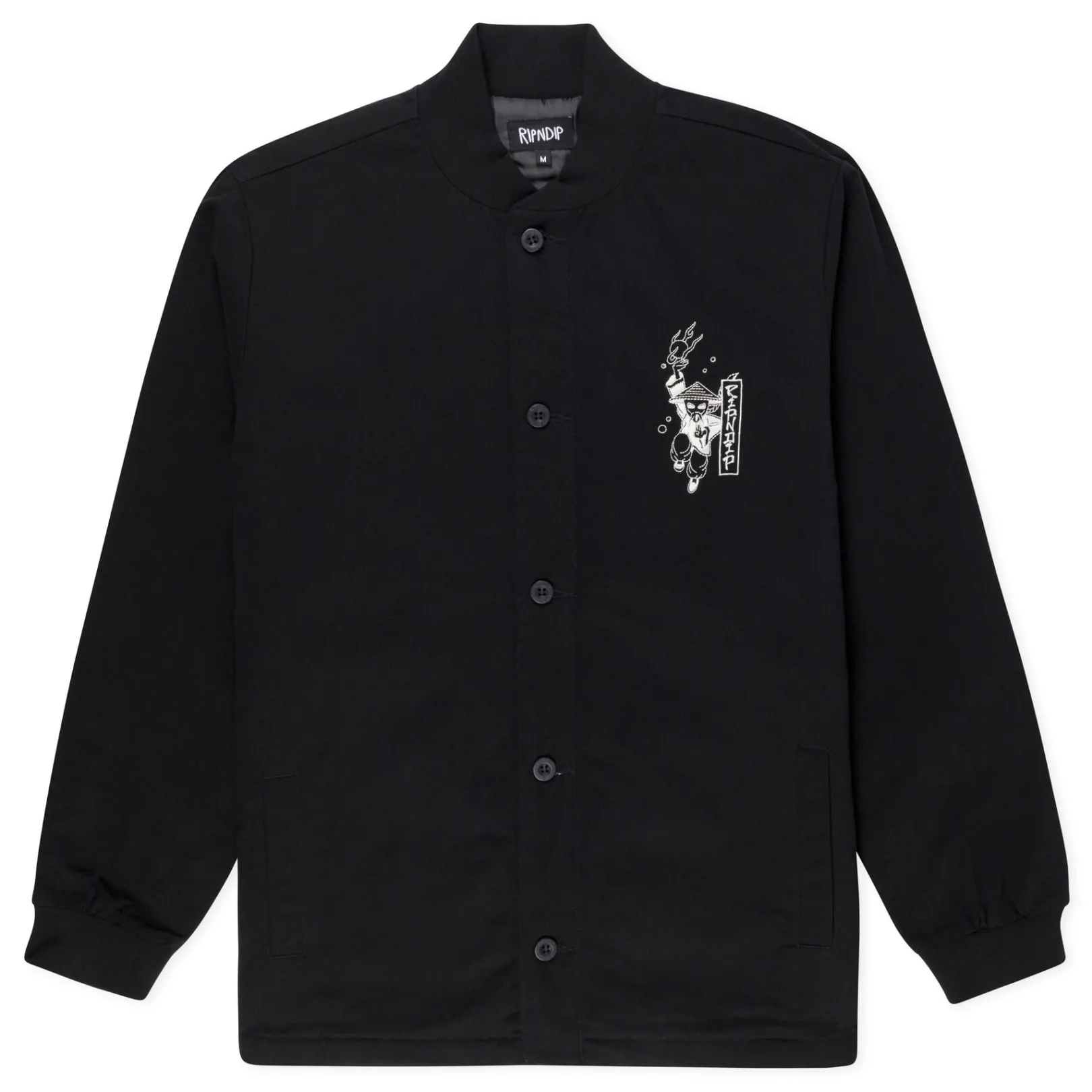 Ryu Bomber Jacket (Black)<Ripndip Cheap