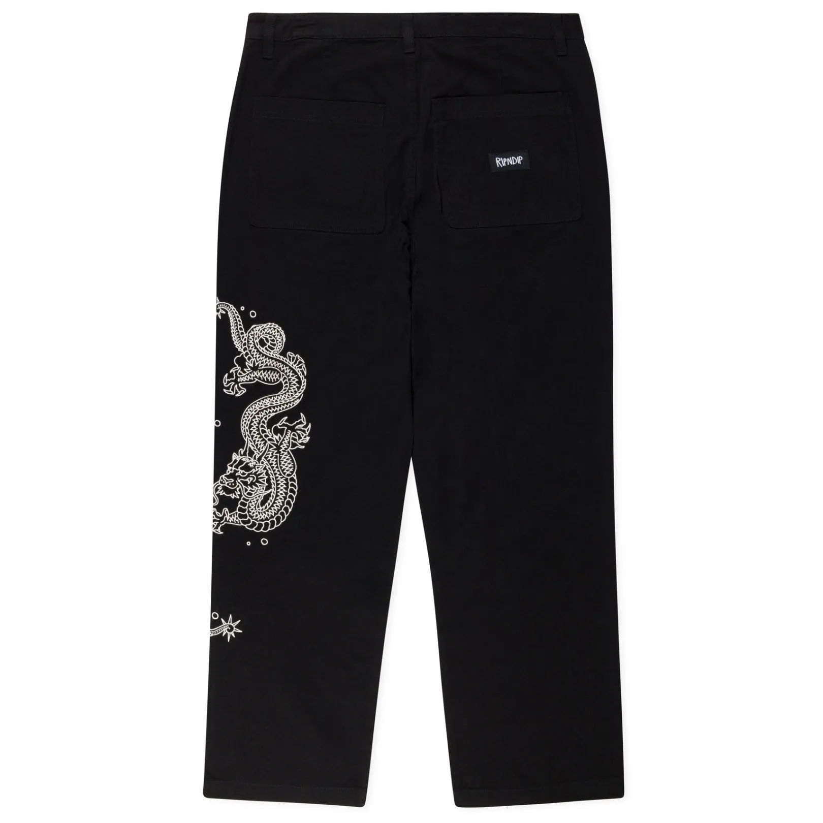 Ryu Wide Leg Pants (Black)<Ripndip New