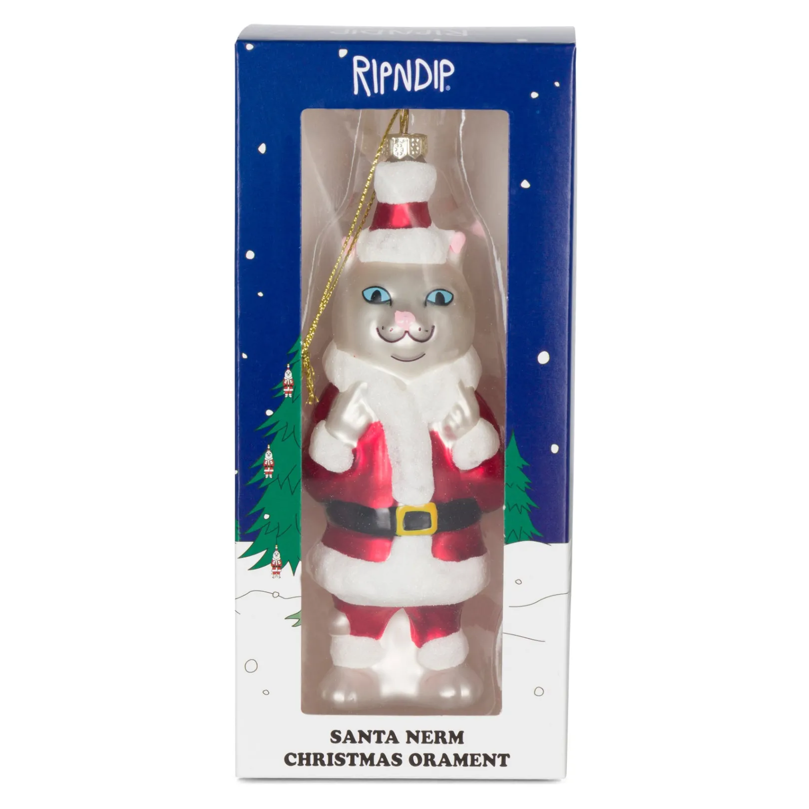 Santa Nerm Christmas Ornament (Red)<Ripndip Best Sale