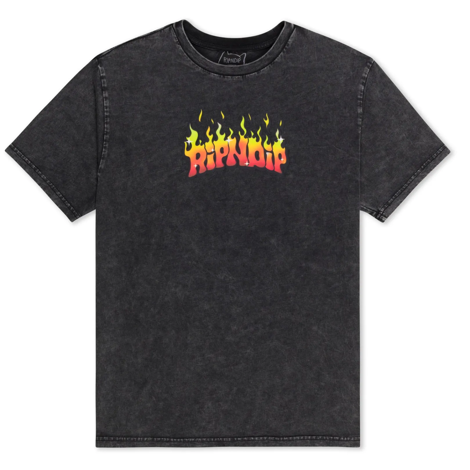 Scary Cute Tee (Black Wash)<Ripndip Shop