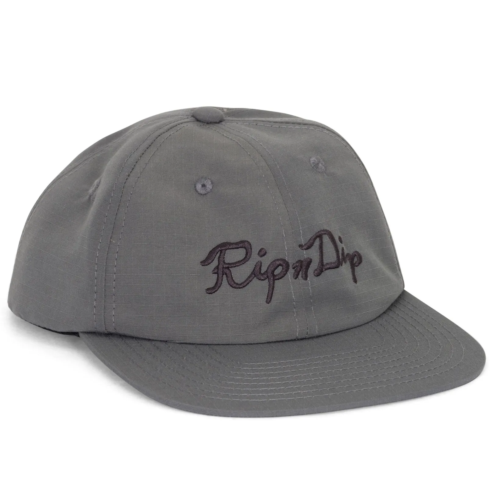 Script Snapback (Charcoal)<Ripndip Hot