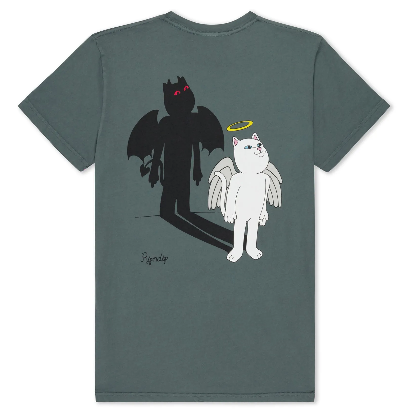 Shadow Friend Tee (Charcoal)<Ripndip Shop