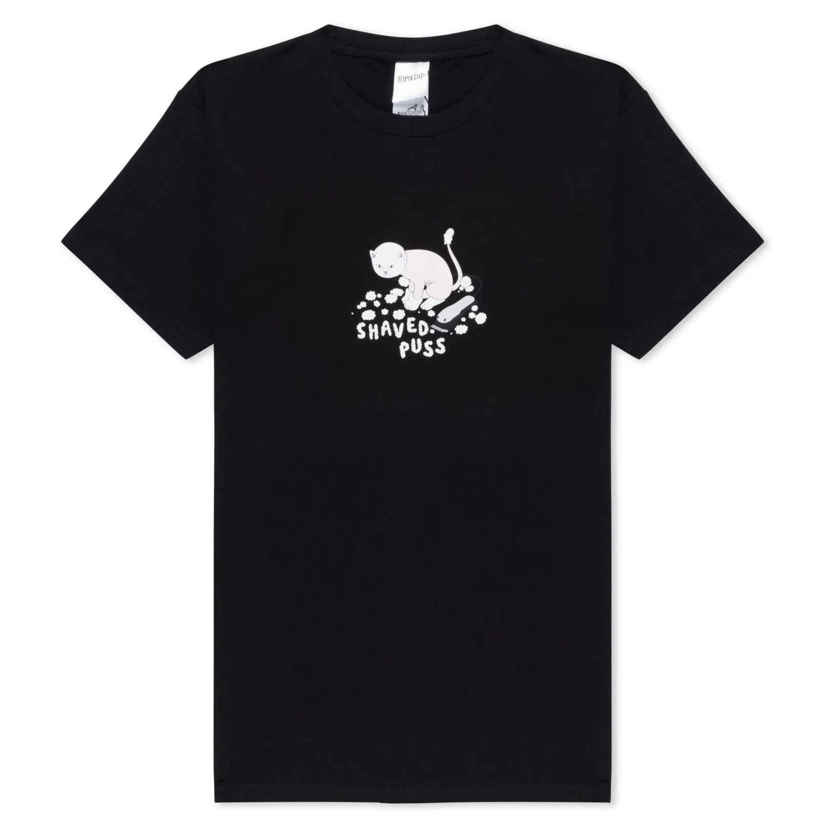 Shaved Puss Tee (Black)<Ripndip Cheap