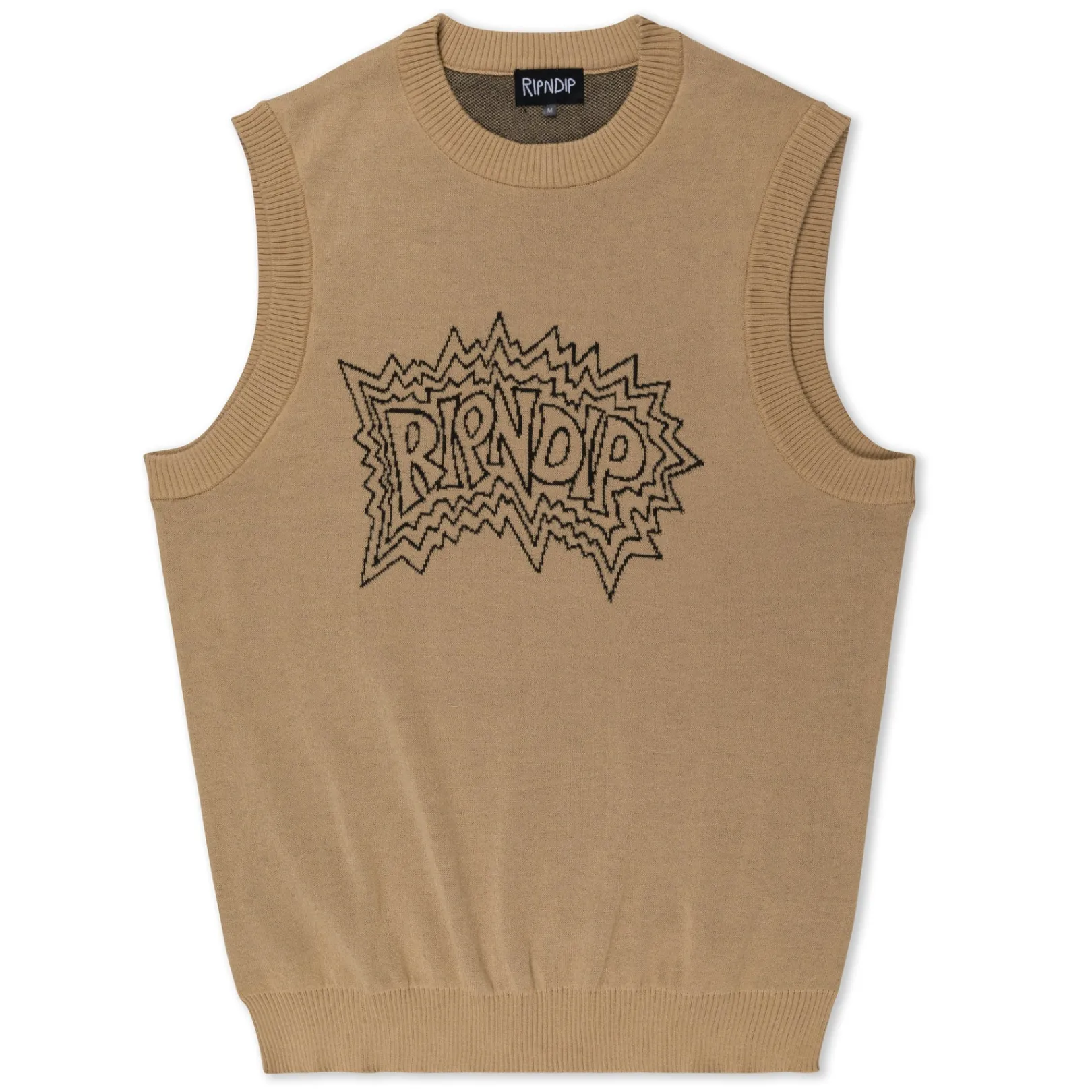 Shock Knit Sweater Vest (Natural)<Ripndip Online