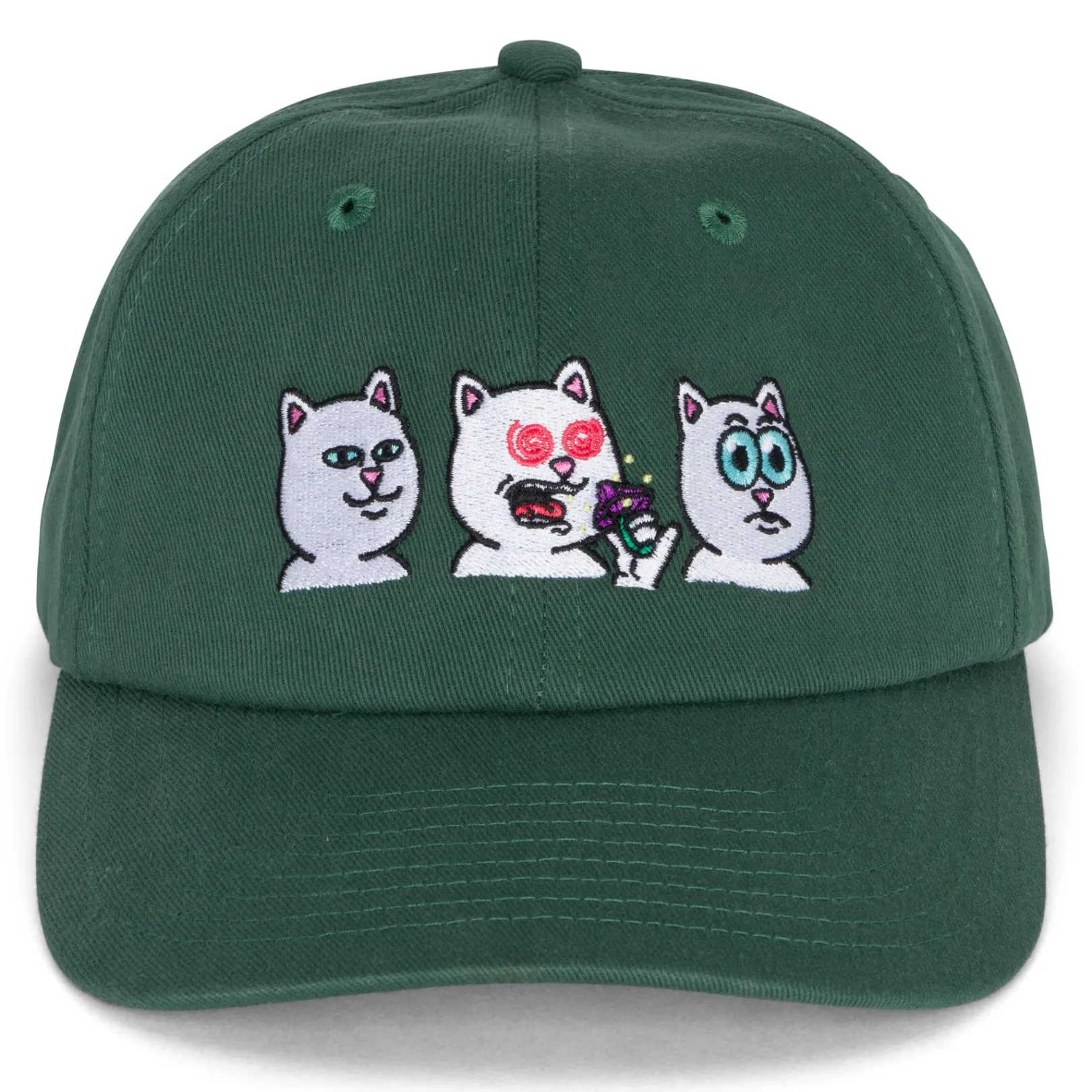 Shroom Diet Dad Hat (Olive)<Ripndip Best Sale