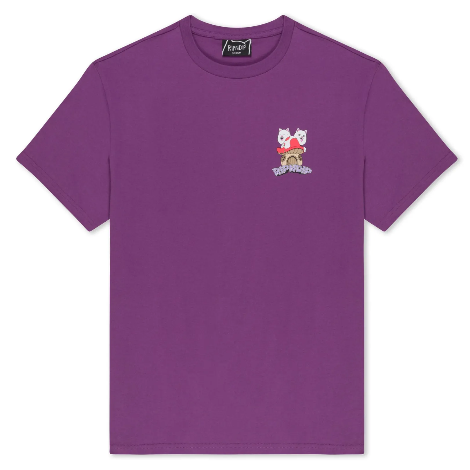 Shroom House Tee (Plum)<Ripndip Discount