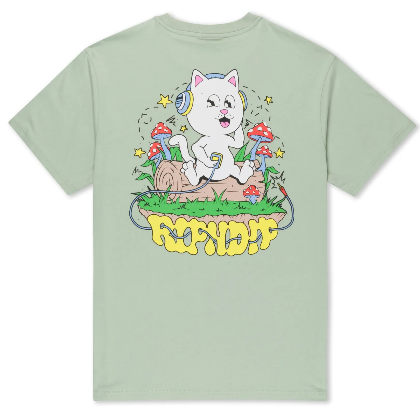 Shroom Song Tee (Sage)<Ripndip Best Sale